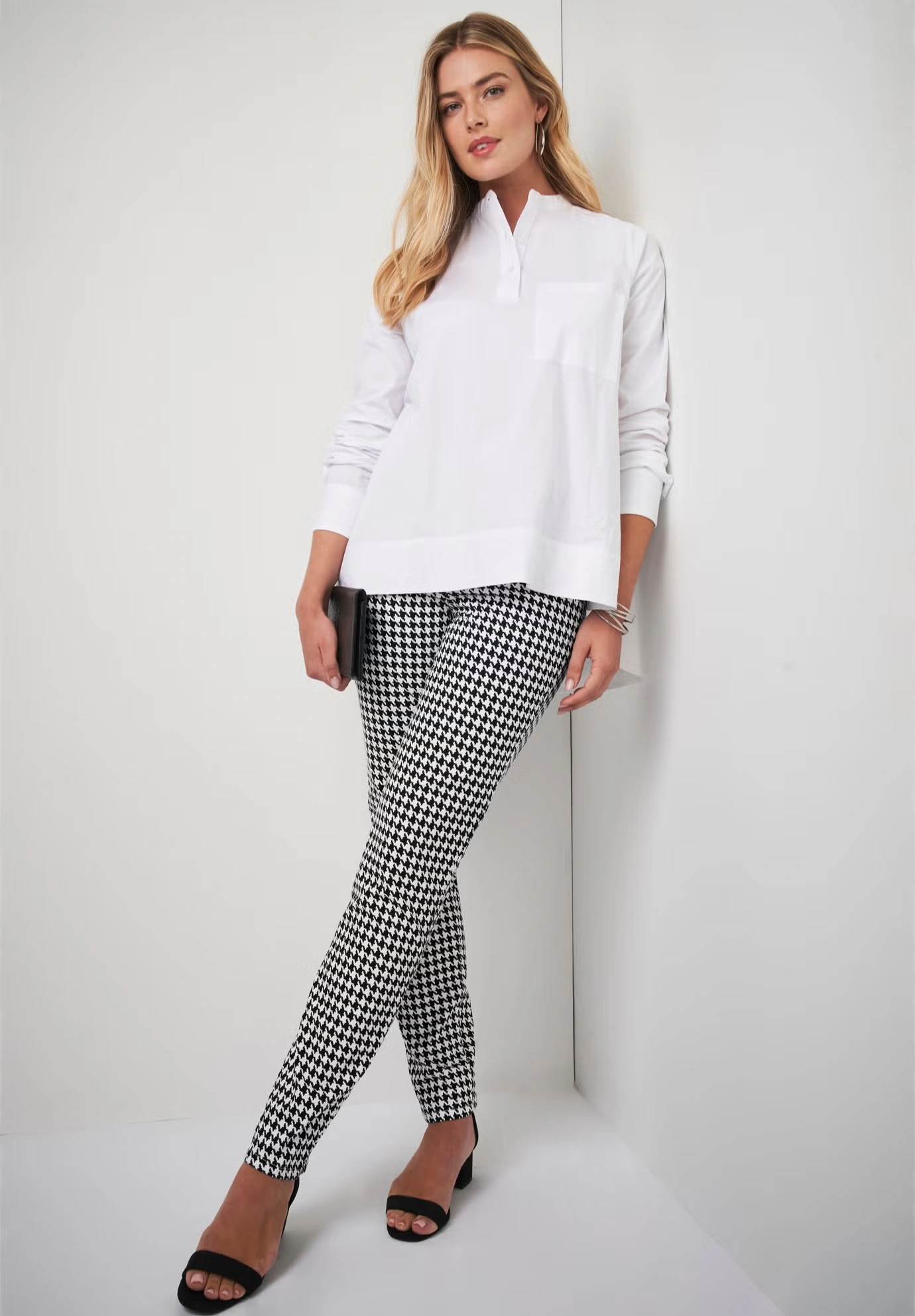 Comfort Waist Stretch Denim Straight Leg Jean 3 Comfort Waist Stretch Denim Straight Leg Jean