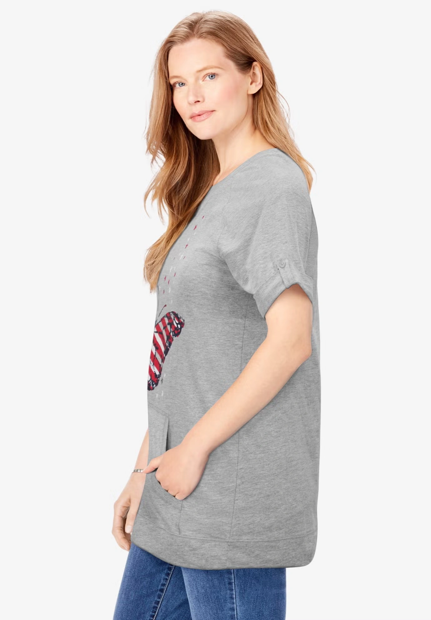 Americana Kangaroo Pocket Tee 3 Americana Kangaroo Pocket Tee