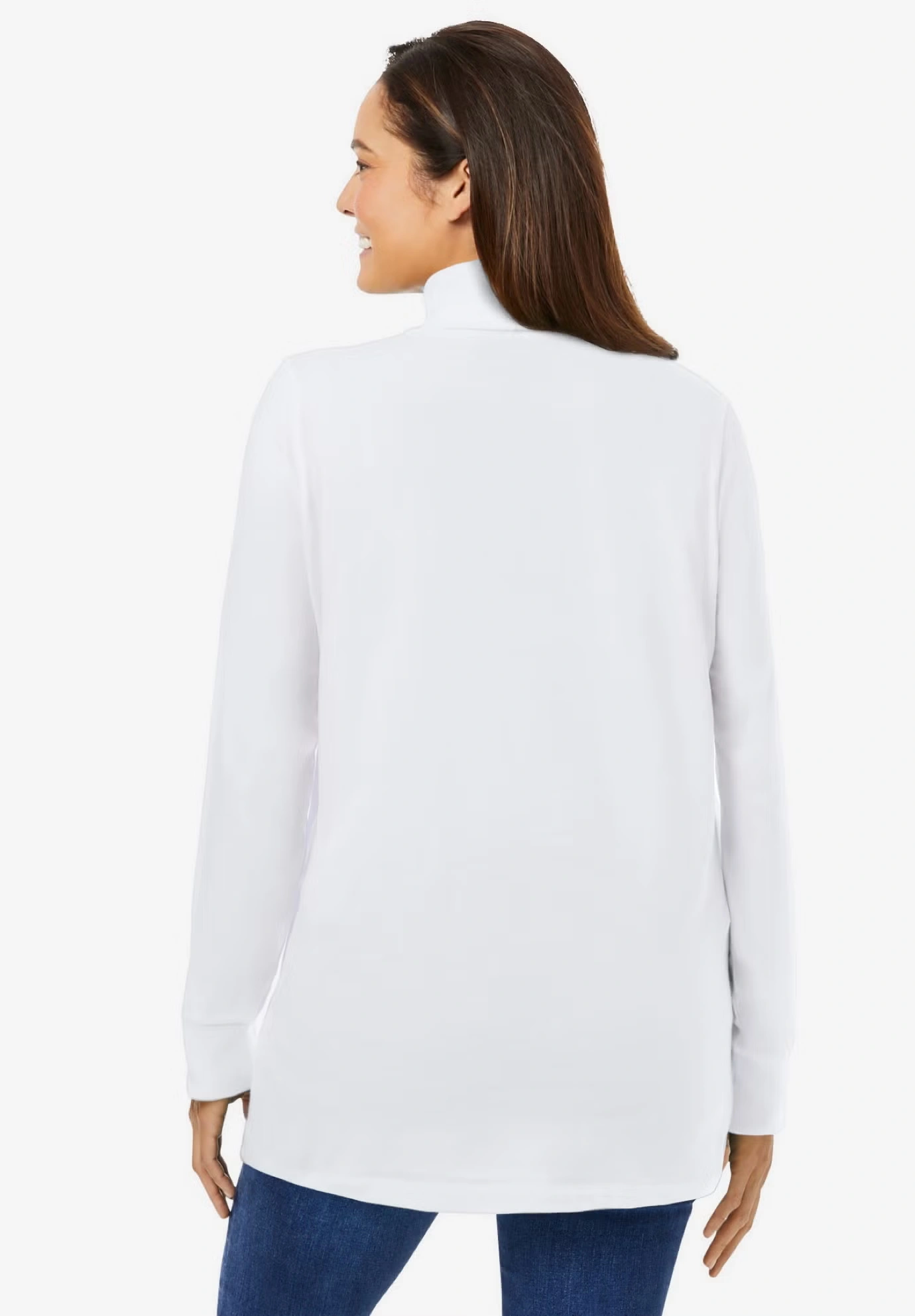 Perfect Long-Sleeve Turtleneck Tee