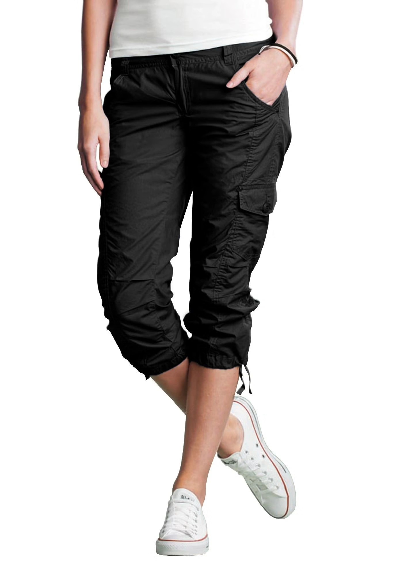Stretch Cargo Capris by ellos&reg;