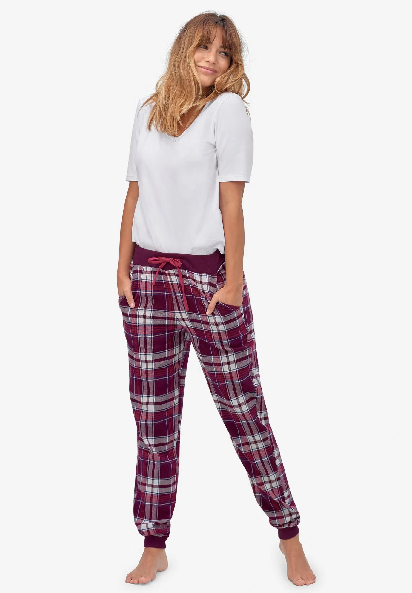 Plaid Flannel Sleep Pants