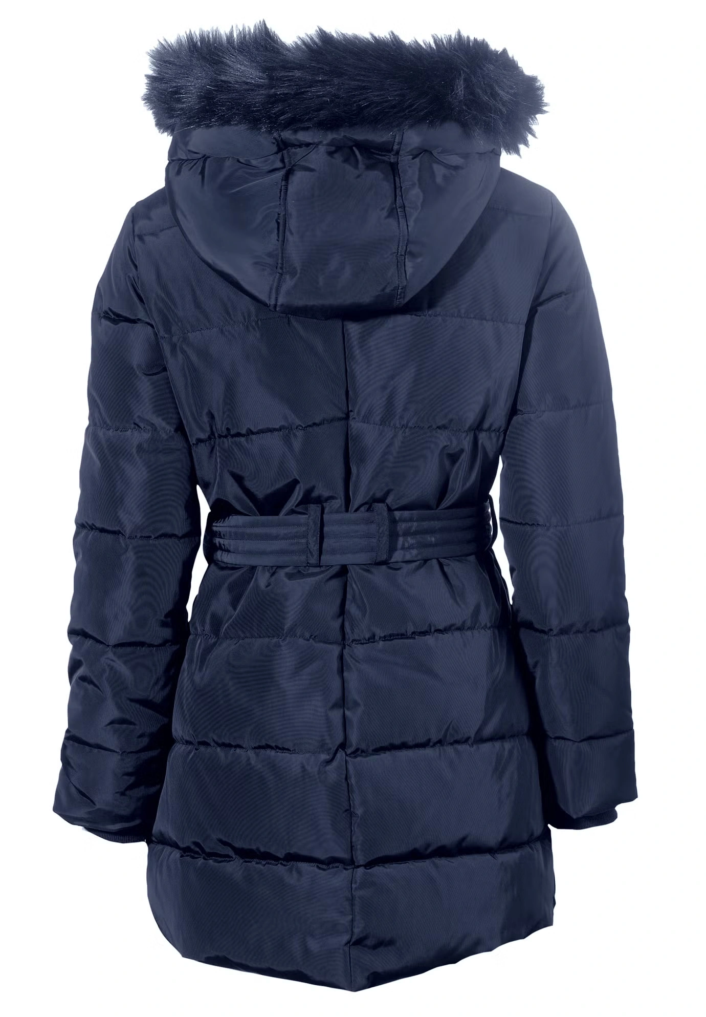 Belted Puffer Coat
