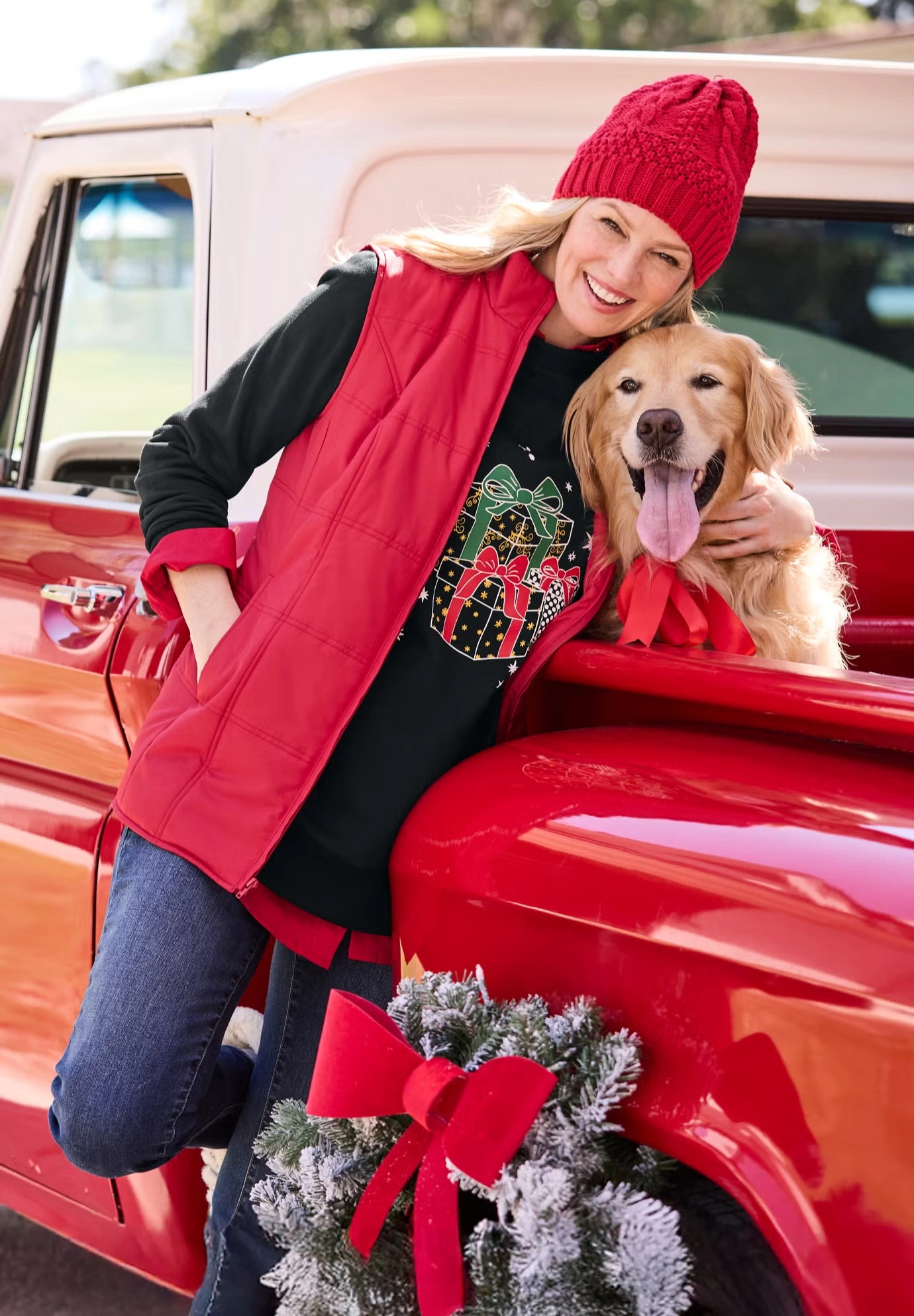Fleece Holiday Sweatshirt
