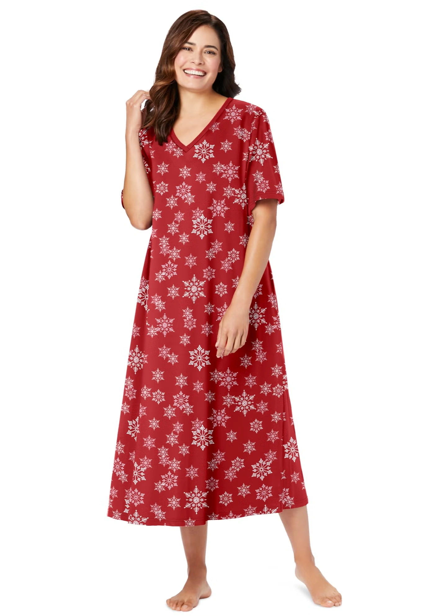 Long Print Sleepshirt