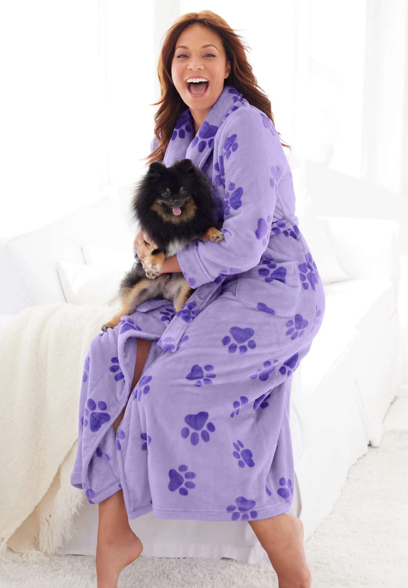 Plush Wrap Robe 5 Plush Wrap Robe