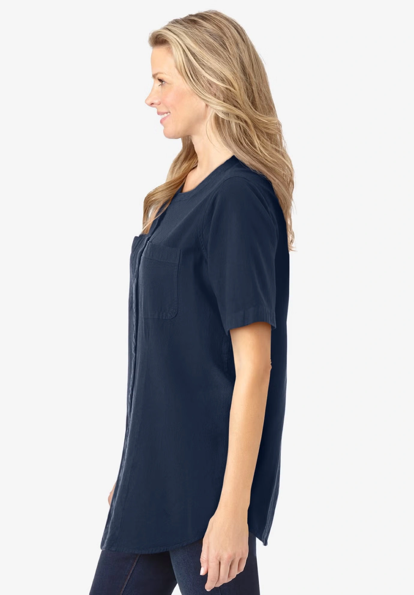 Short-Sleeve Crinkle Shirt 4 Short-Sleeve Crinkle Shirt