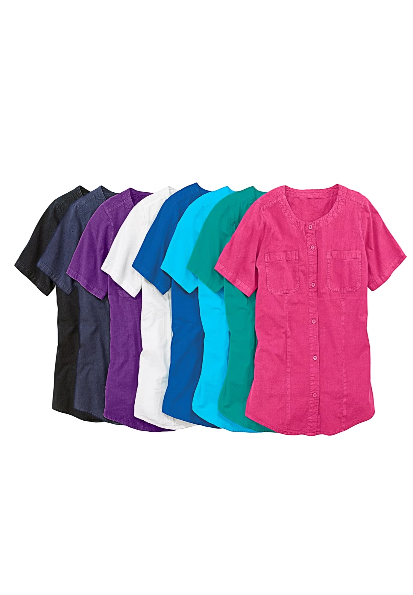 Short-Sleeve Crinkle Shirt 5 Short-Sleeve Crinkle Shirt