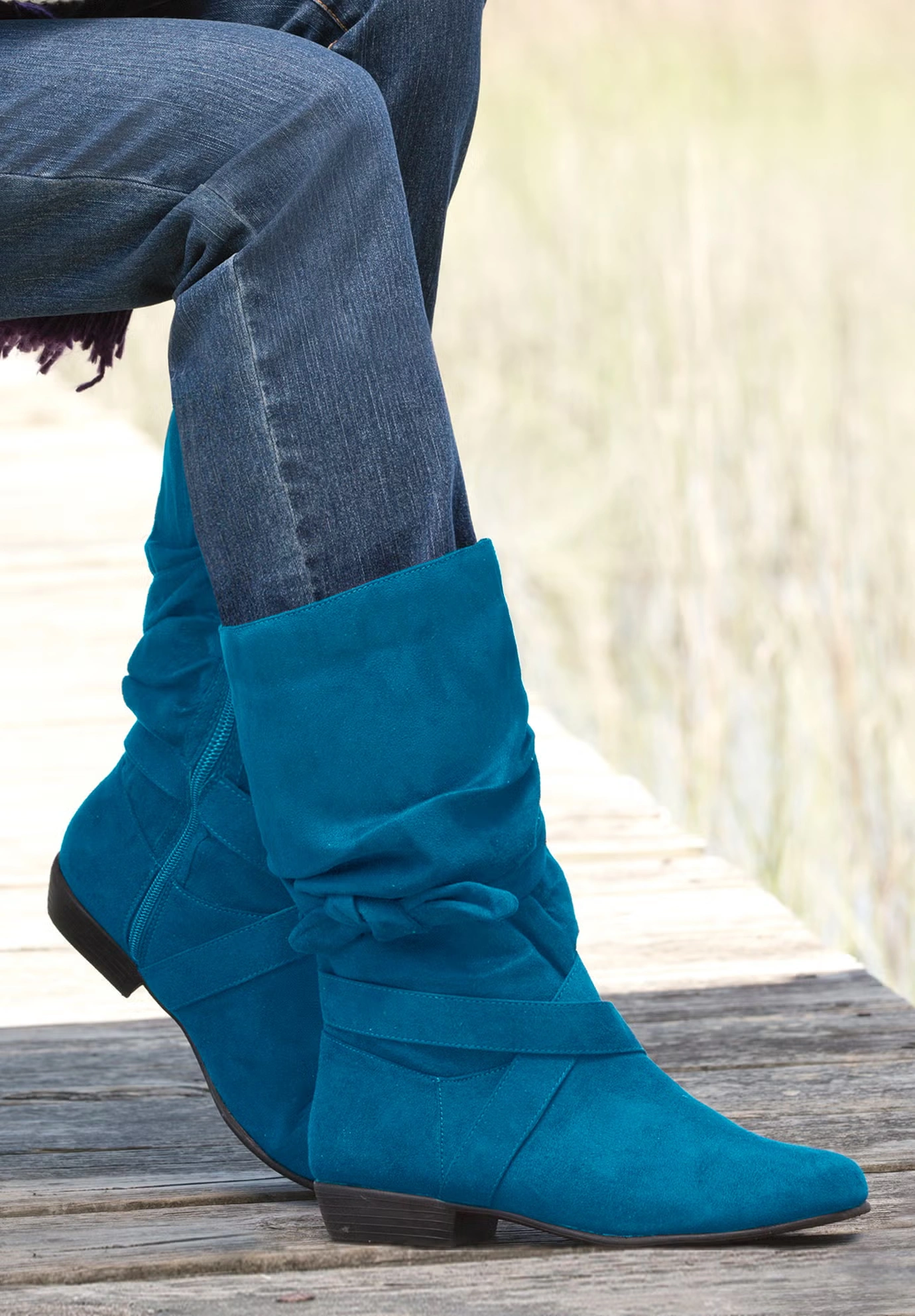 Heather Wide Calf Boot 7 Heather Wide Calf Boot