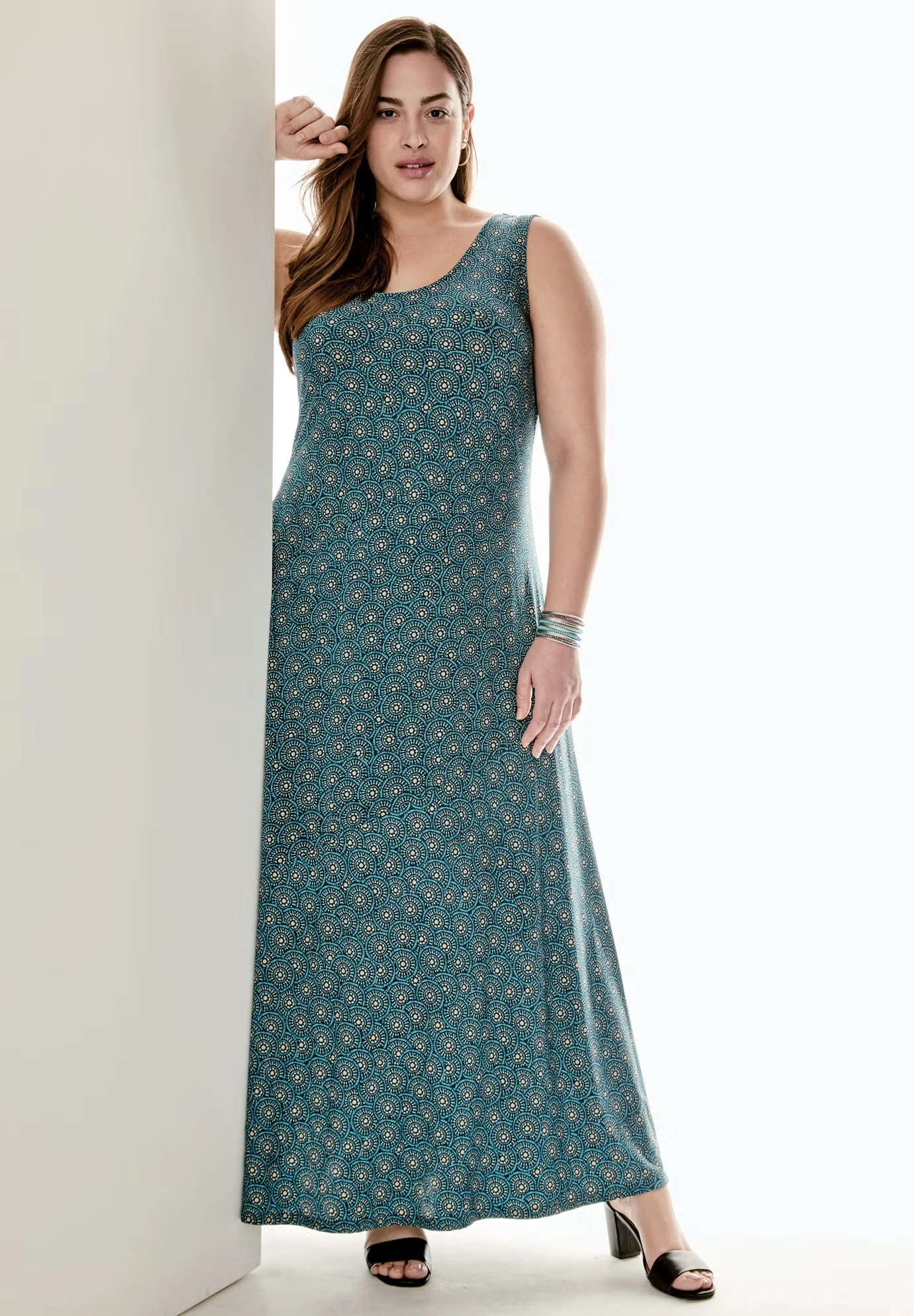 Stretch Knit Tank Maxi Dress 4 Stretch Knit Tank Maxi Dress