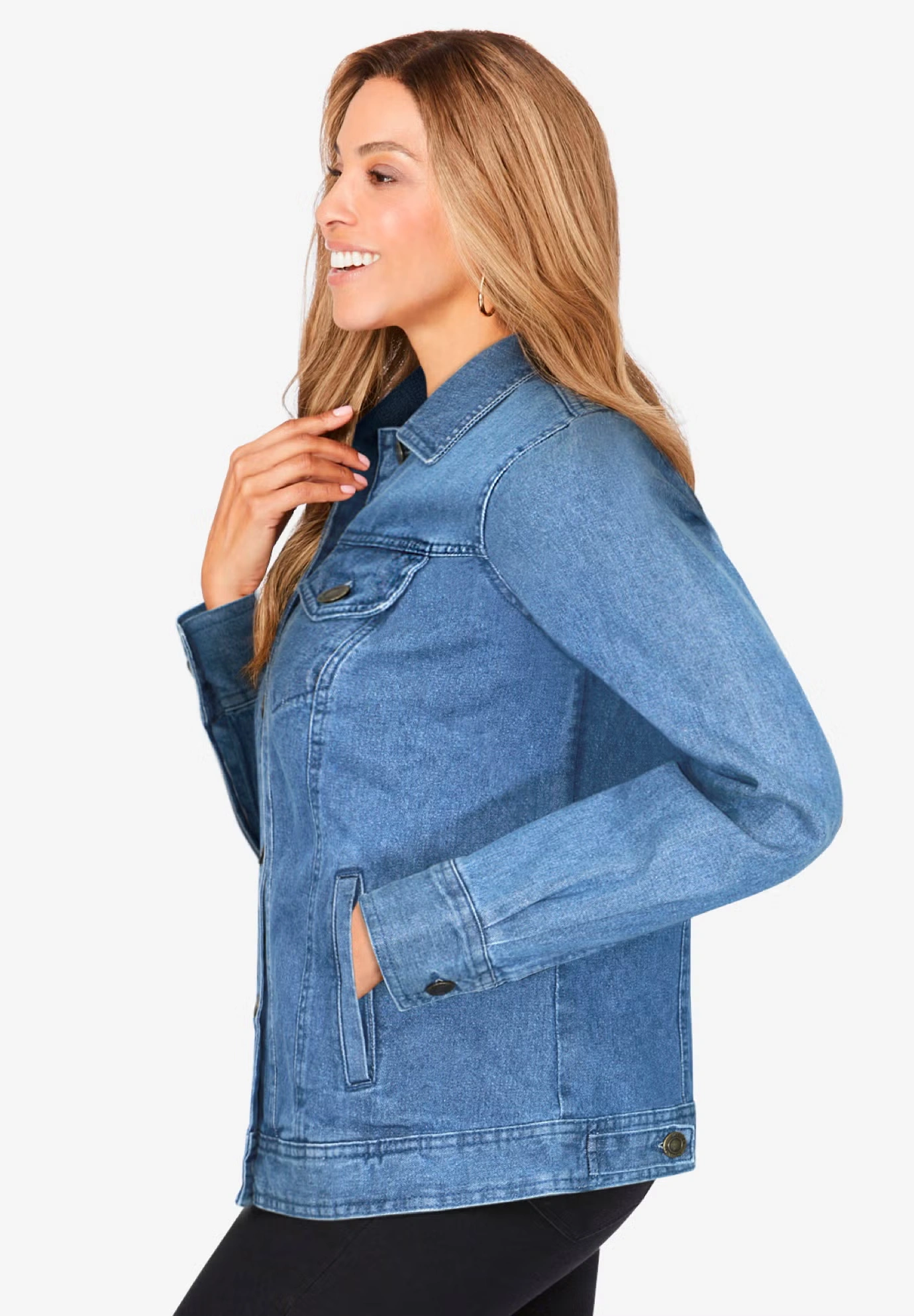 Classic Cotton Denim Jacket 3 Classic Cotton Denim Jacket