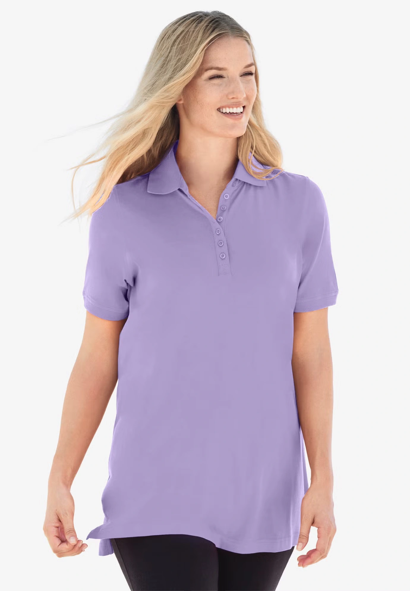 Perfect Short-Sleeve Polo Shirt