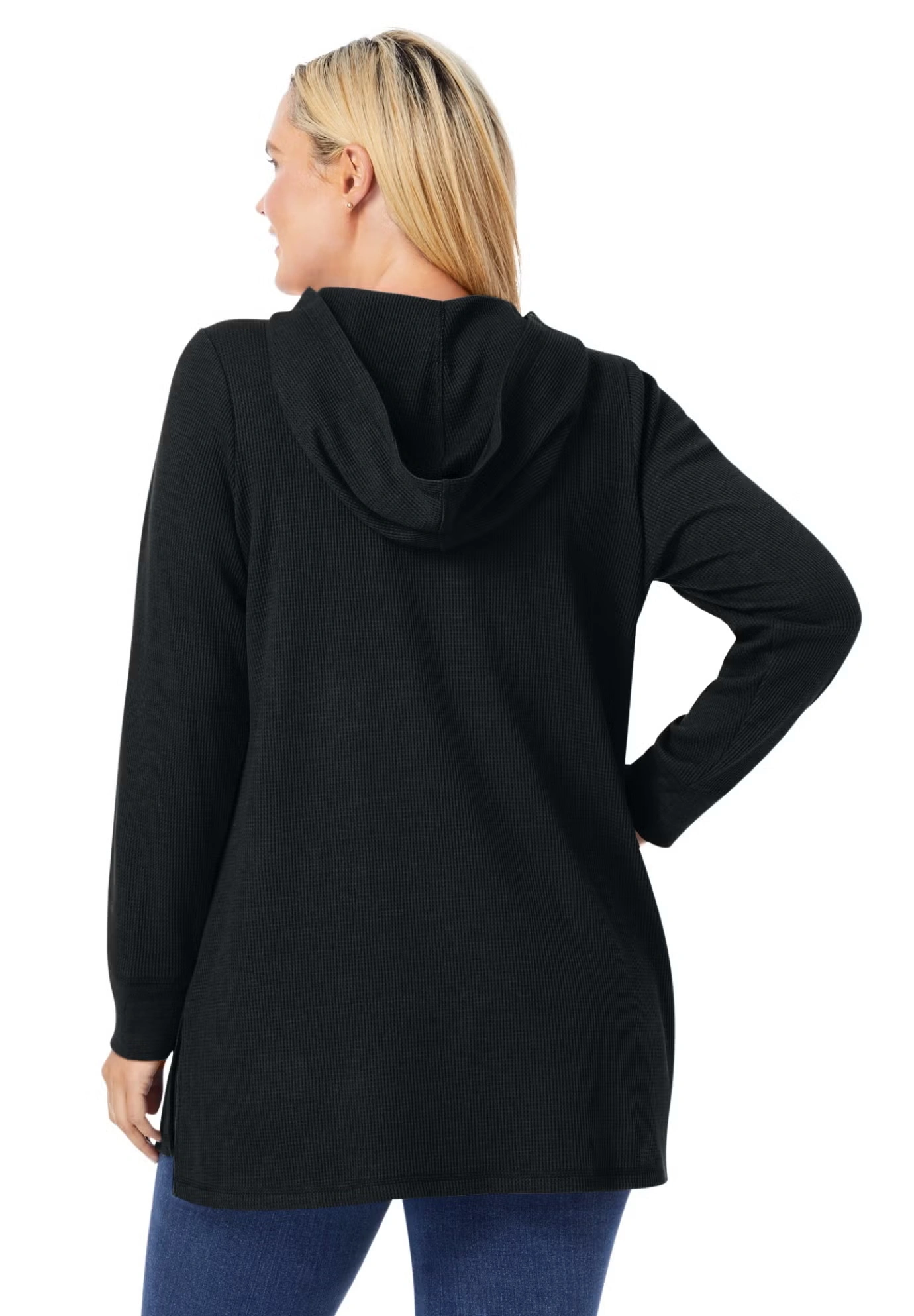 Waffle-Thermal Hoodie