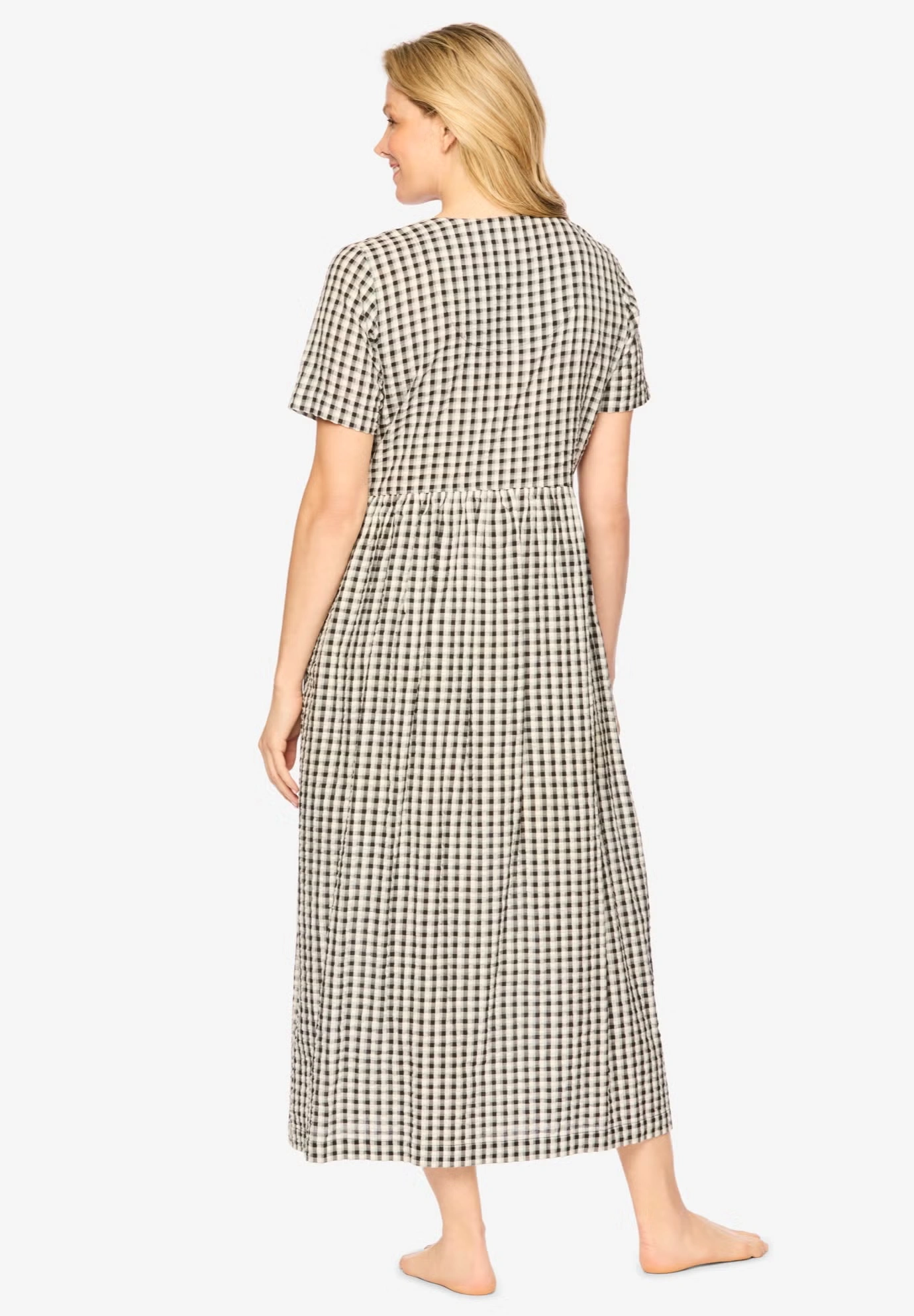 Long Seersucker Lounger