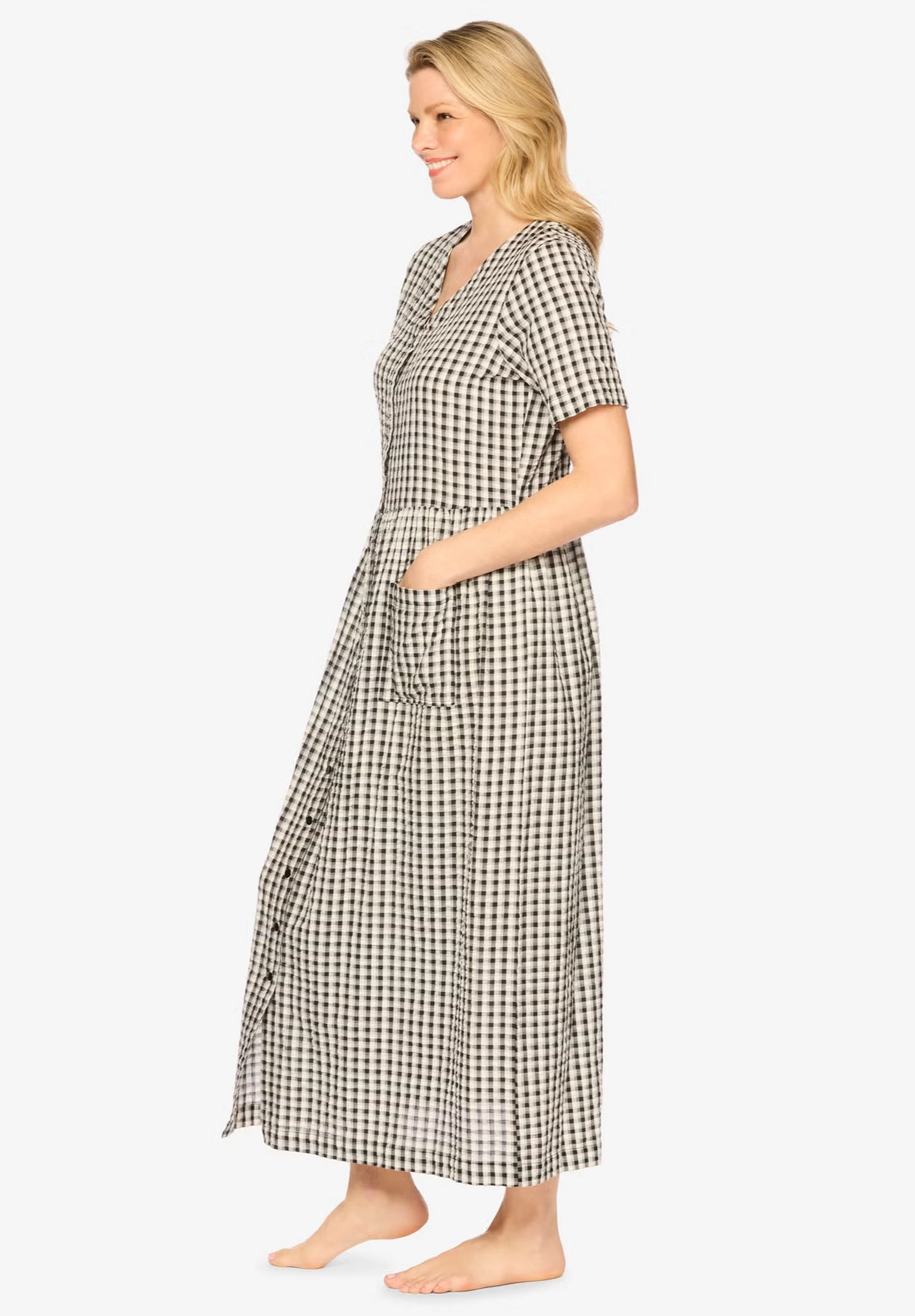 Long Seersucker Lounger 3 Long Seersucker Lounger