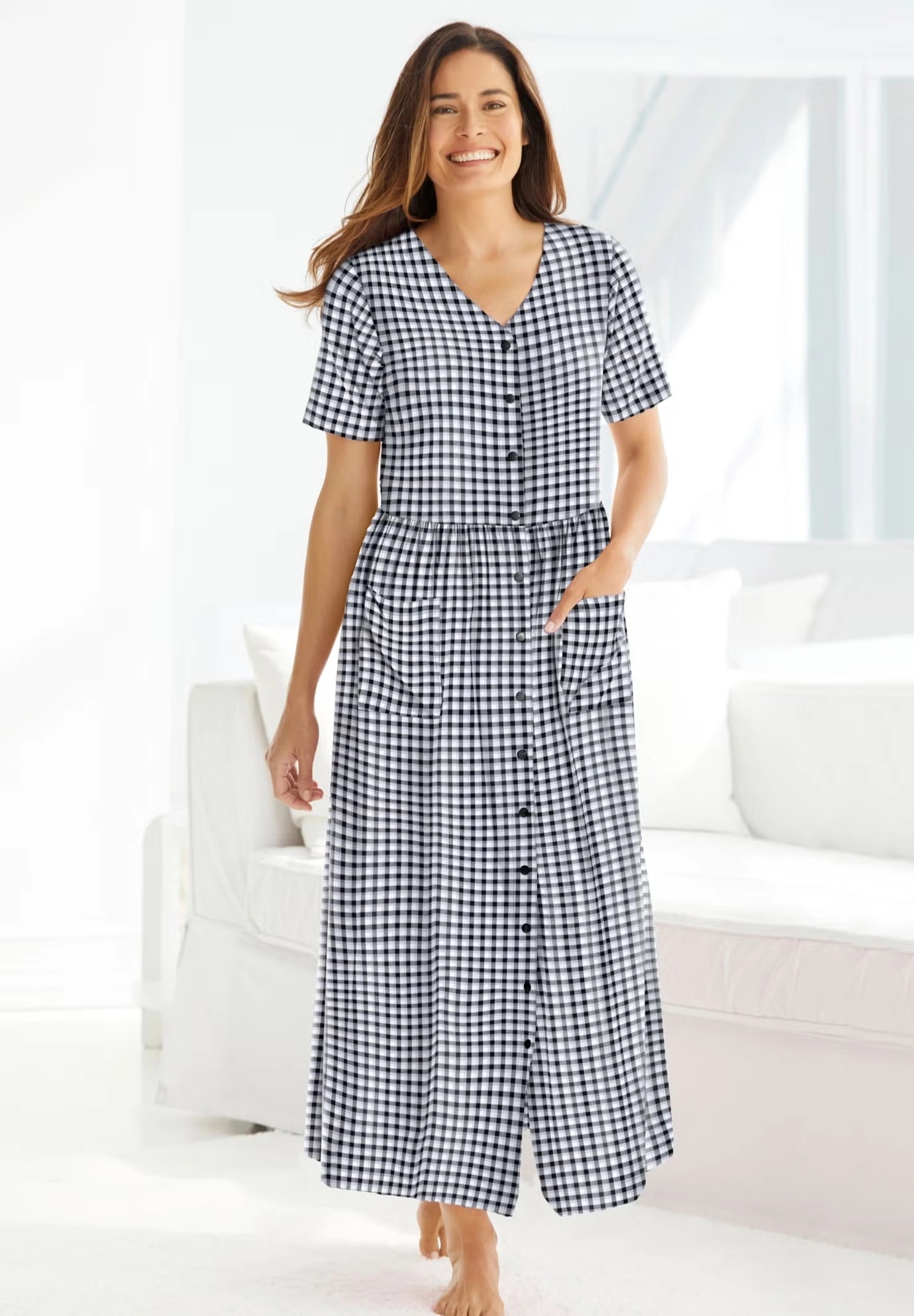 Long Seersucker Lounger 5 Long Seersucker Lounger