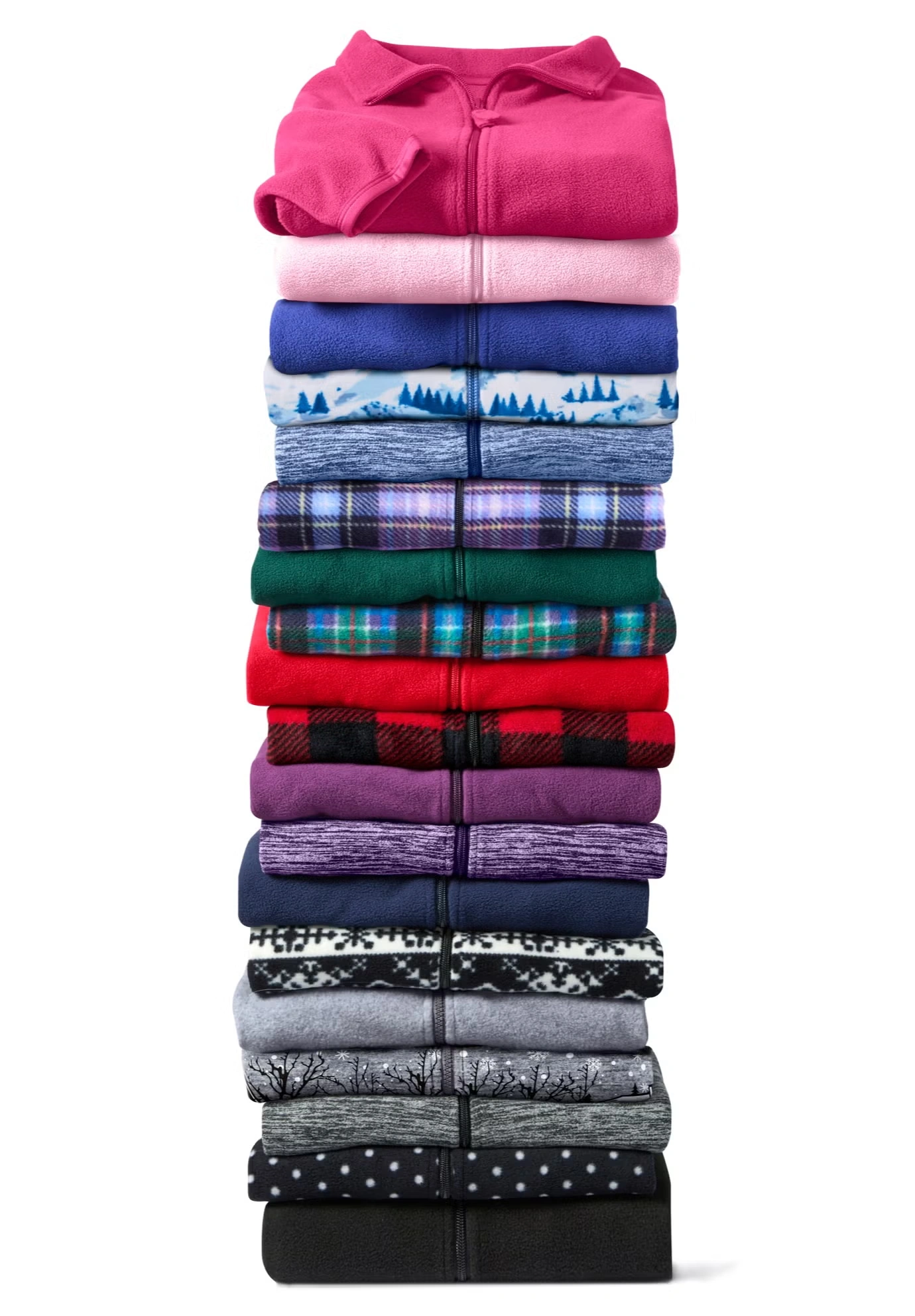 Zip-Front Microfleece Jacket 5 Zip-Front Microfleece Jacket