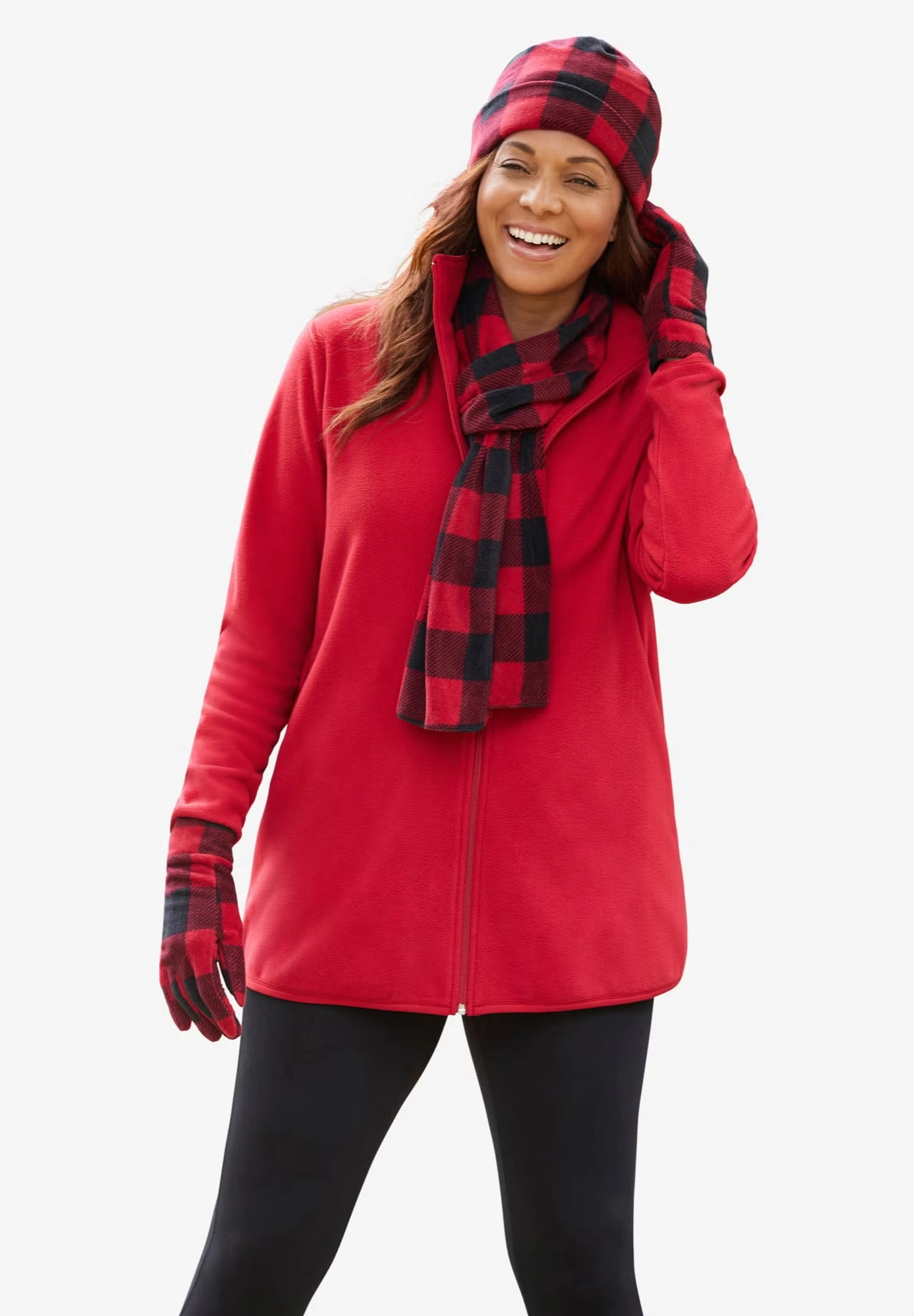 Zip-Front Microfleece Jacket 7 Zip-Front Microfleece Jacket