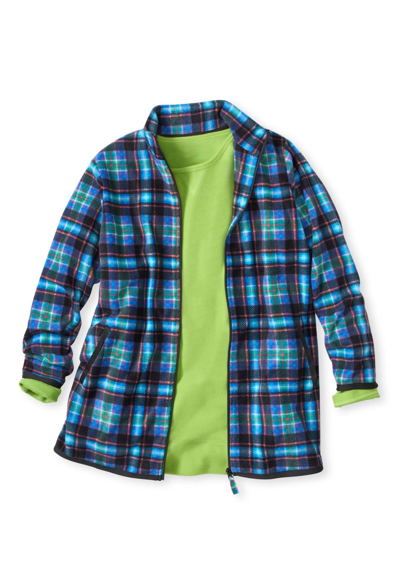 Zip-Front Microfleece Jacket 8 Zip-Front Microfleece Jacket