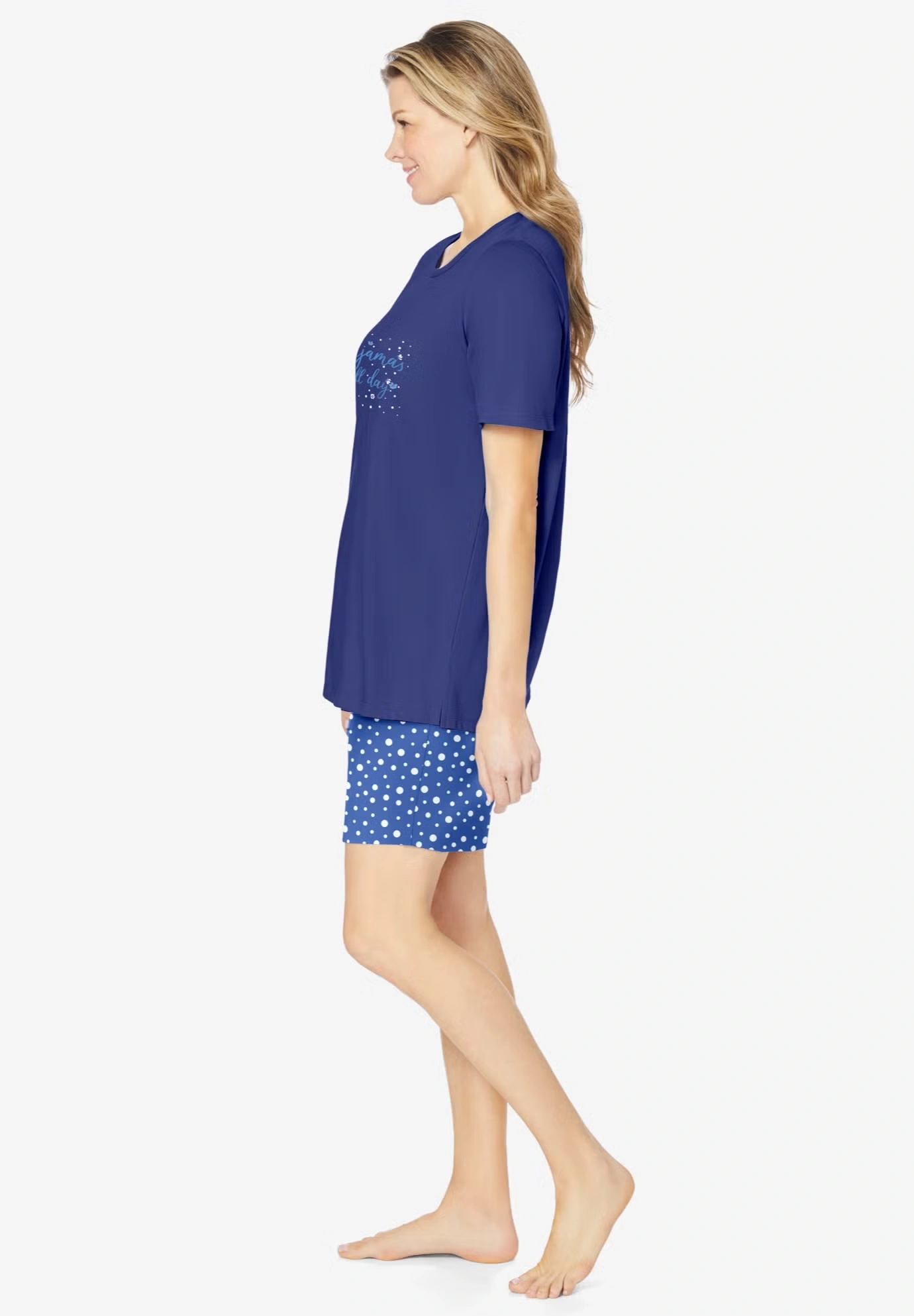 Knit PJ Short Set 3 Knit PJ Short Set