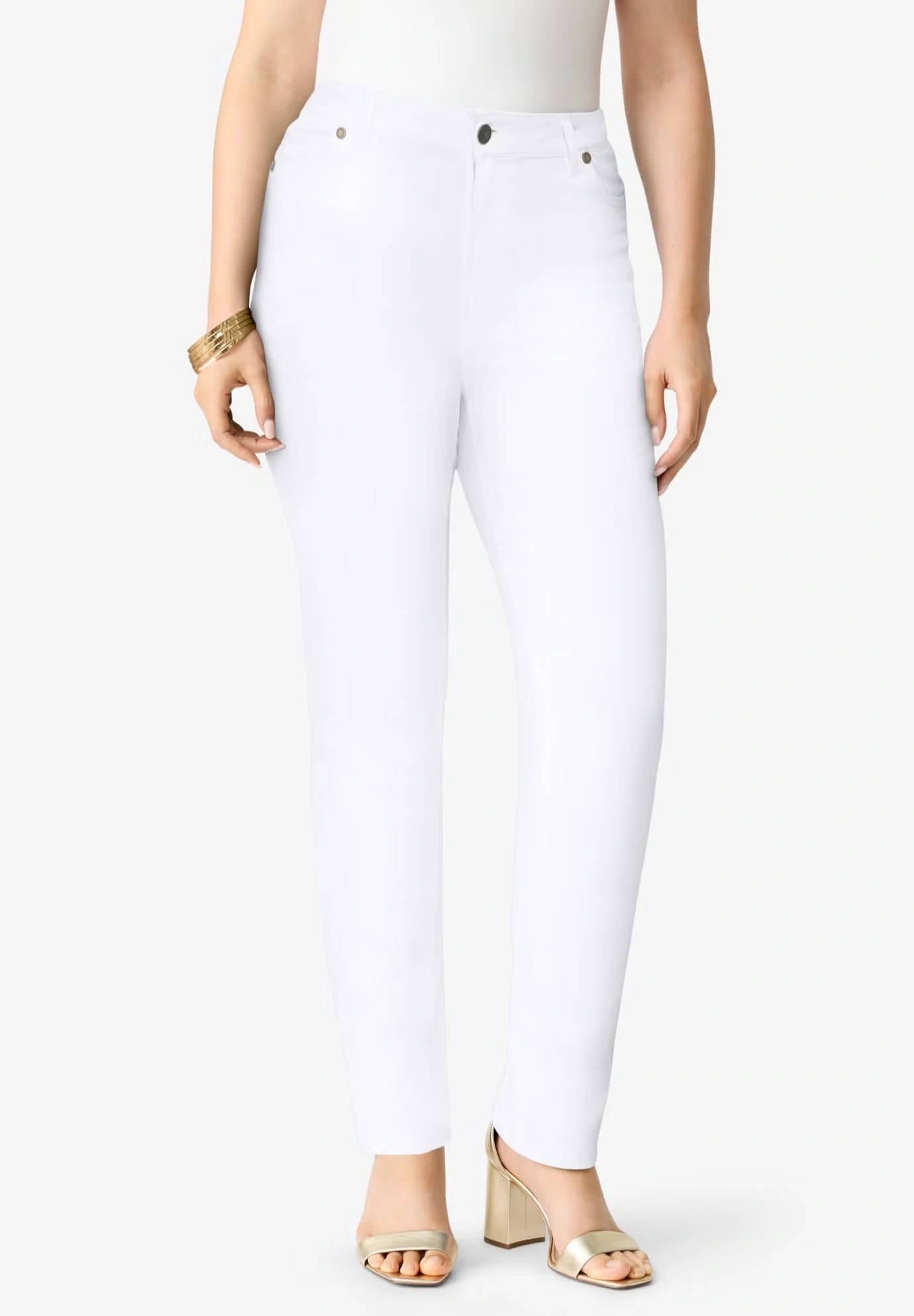 Plus Size Classic Stretch Straight Leg Jean