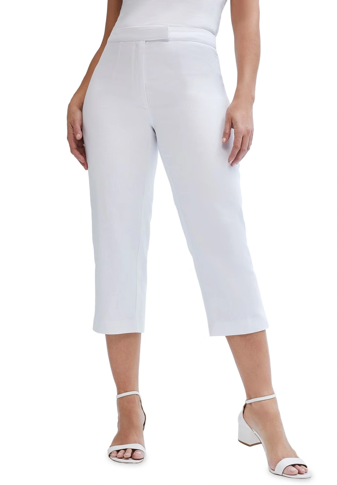 2-Piece Linen Capri Set