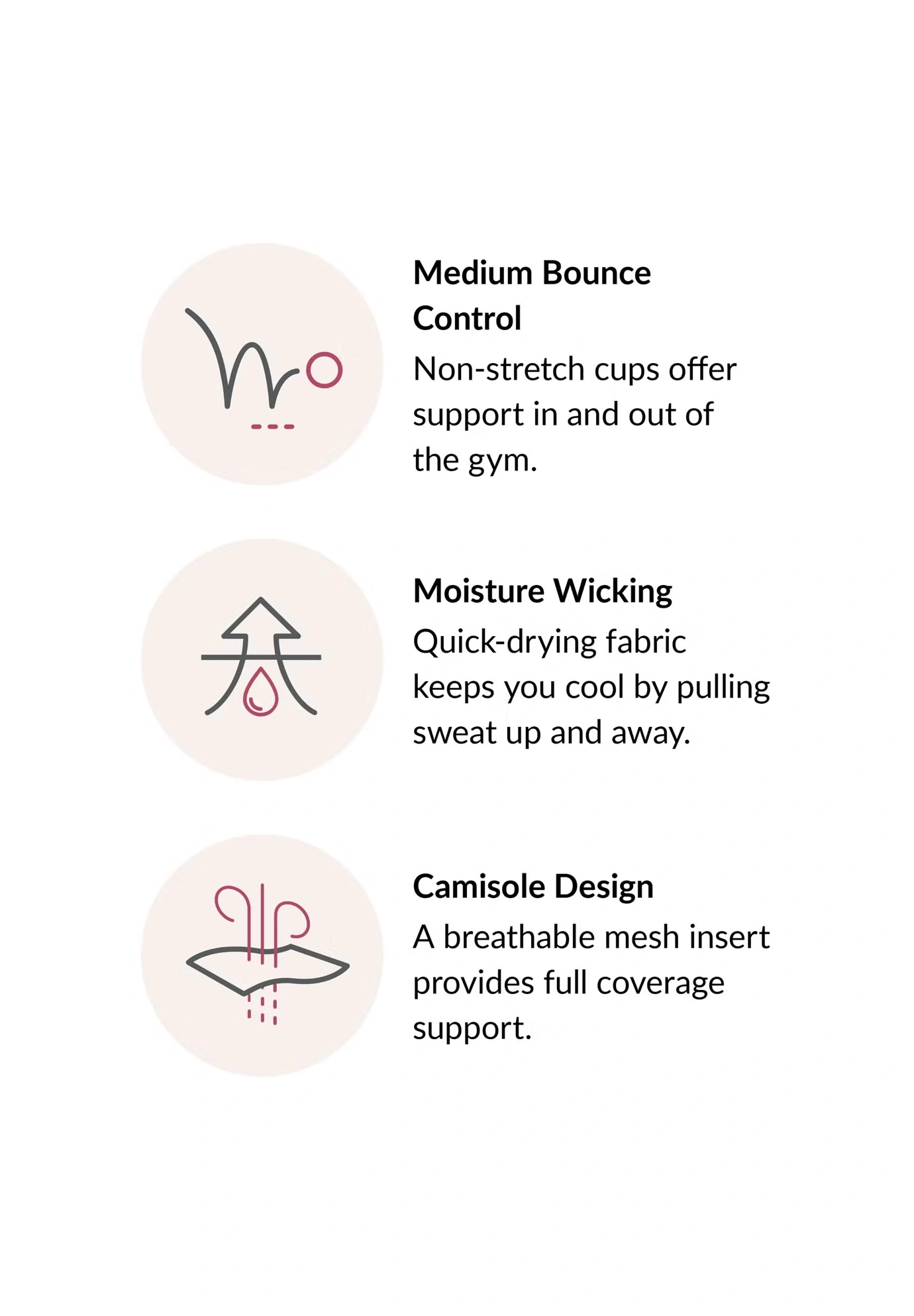 Glamorise® No-Bounce Camisole Sport Bra 4 Glamorise® No-Bounce Camisole Sport Bra