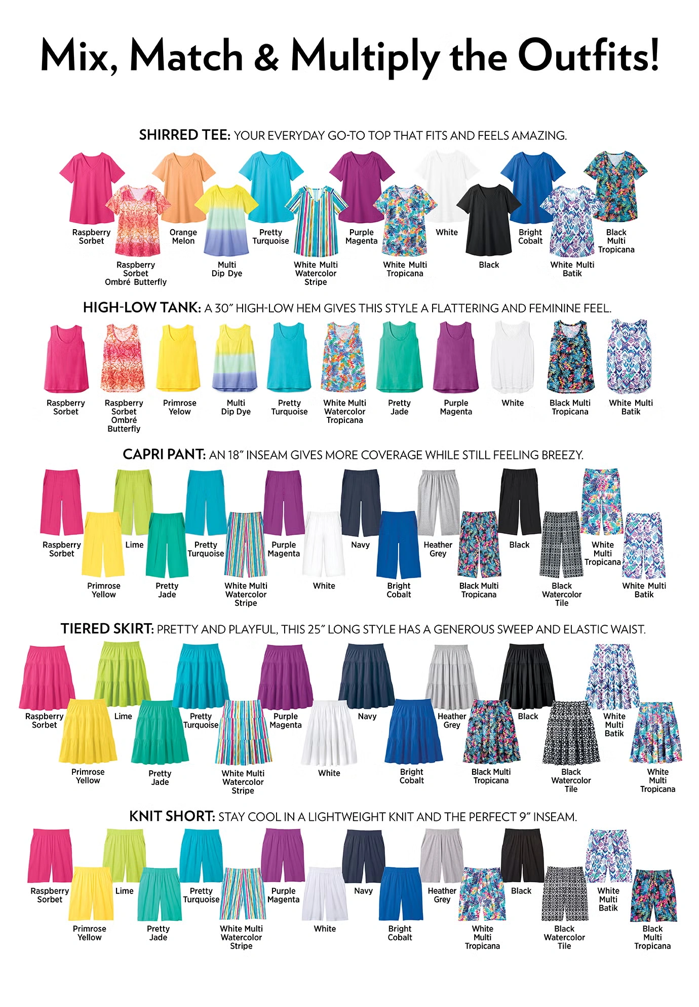 Elastic-Waist Knit Short 5 Elastic-Waist Knit Short