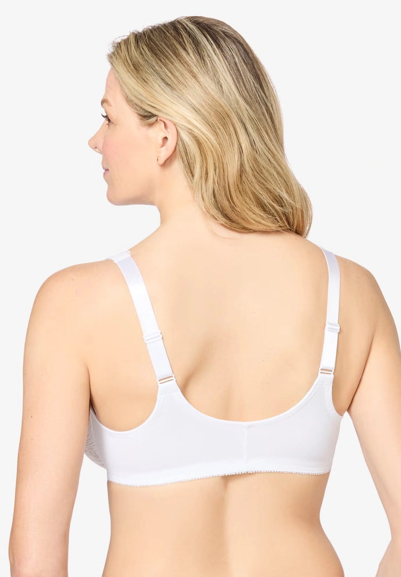 Glamorise® Wonderwire® Stretch Lace Front-Close Underwire Bra