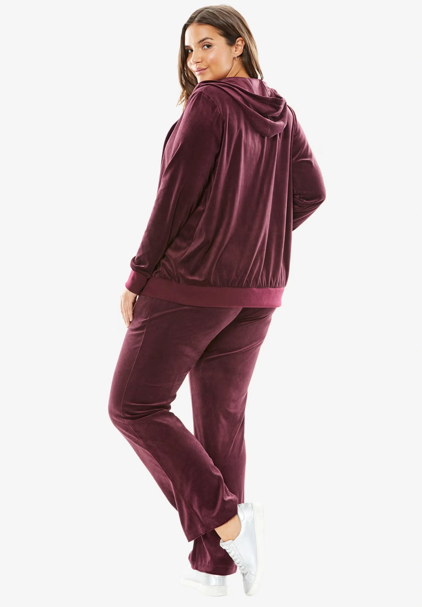 2-Piece Velour Hoodie Set