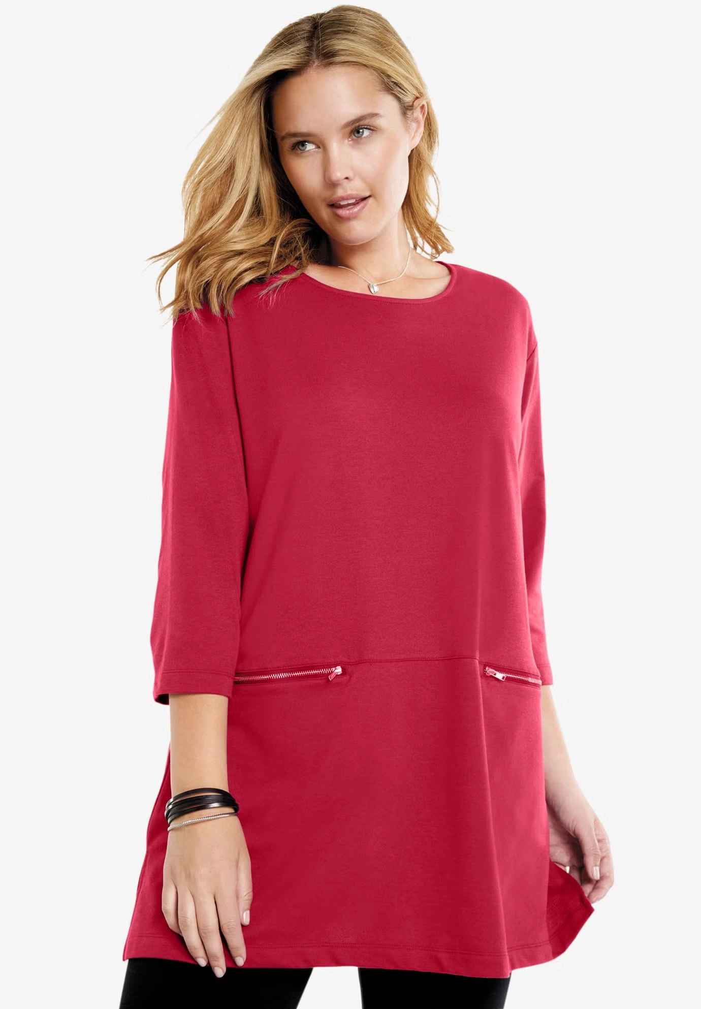 Zipper Pocket Tunic