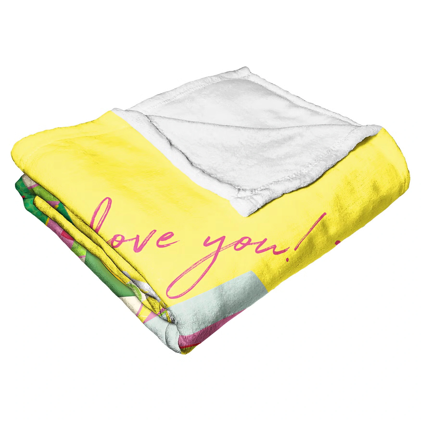 Wb Elf I Love You Silk Touch Throw Blanket