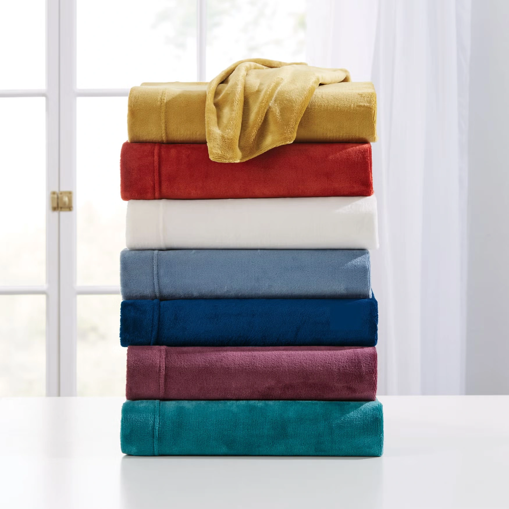 BH Studio 4-Pc. Microfleece Sheet Set