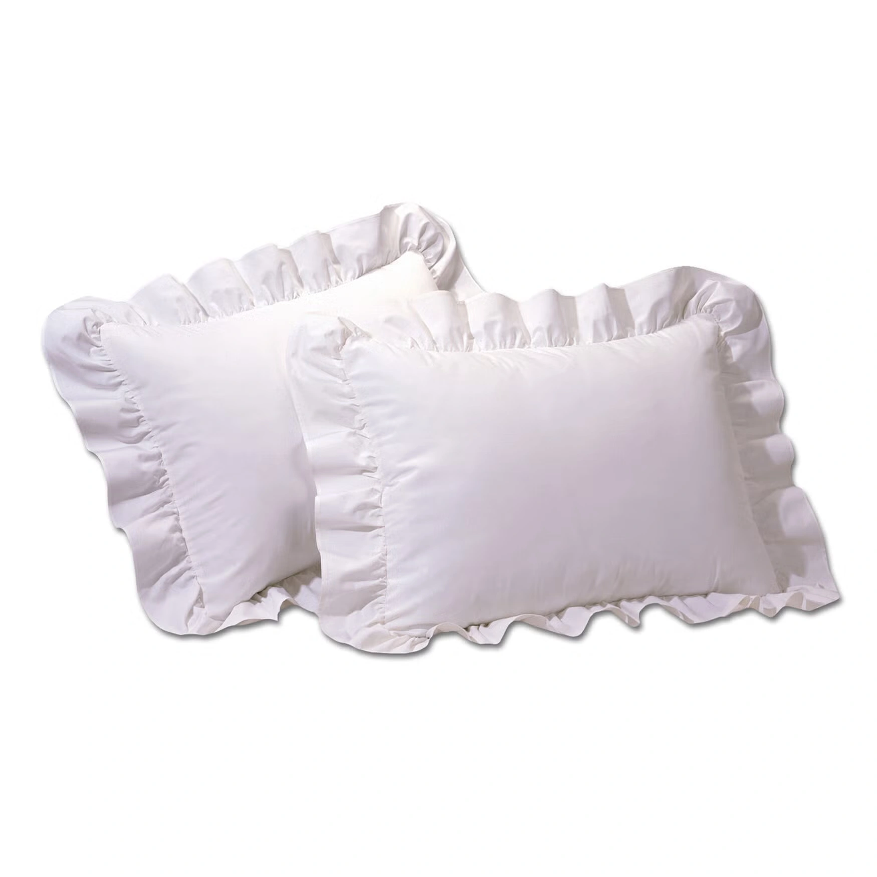2-Pack Ruffled 65/35 Poly/Cotton Shams