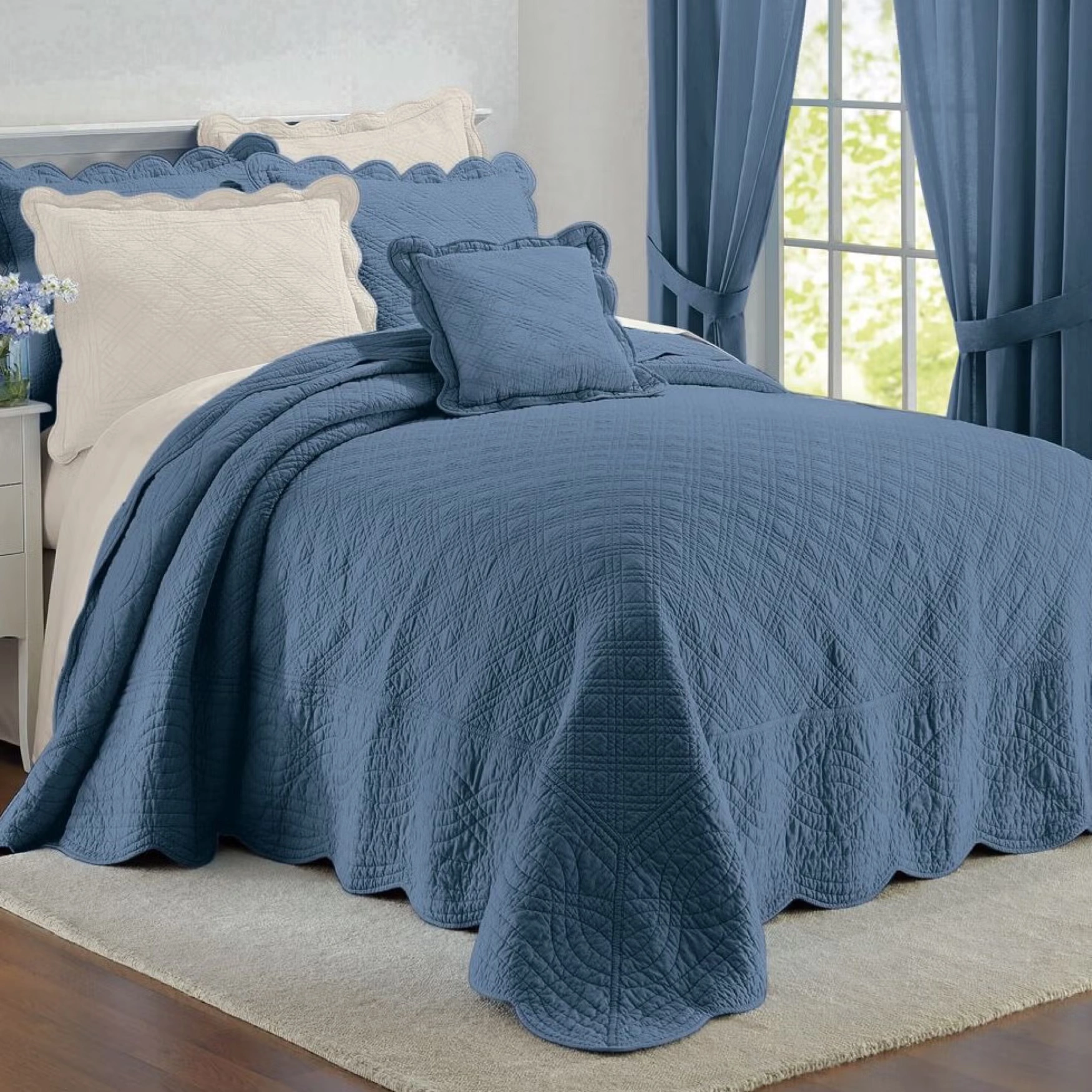 100% Cotton Florence Oversized Bedspread