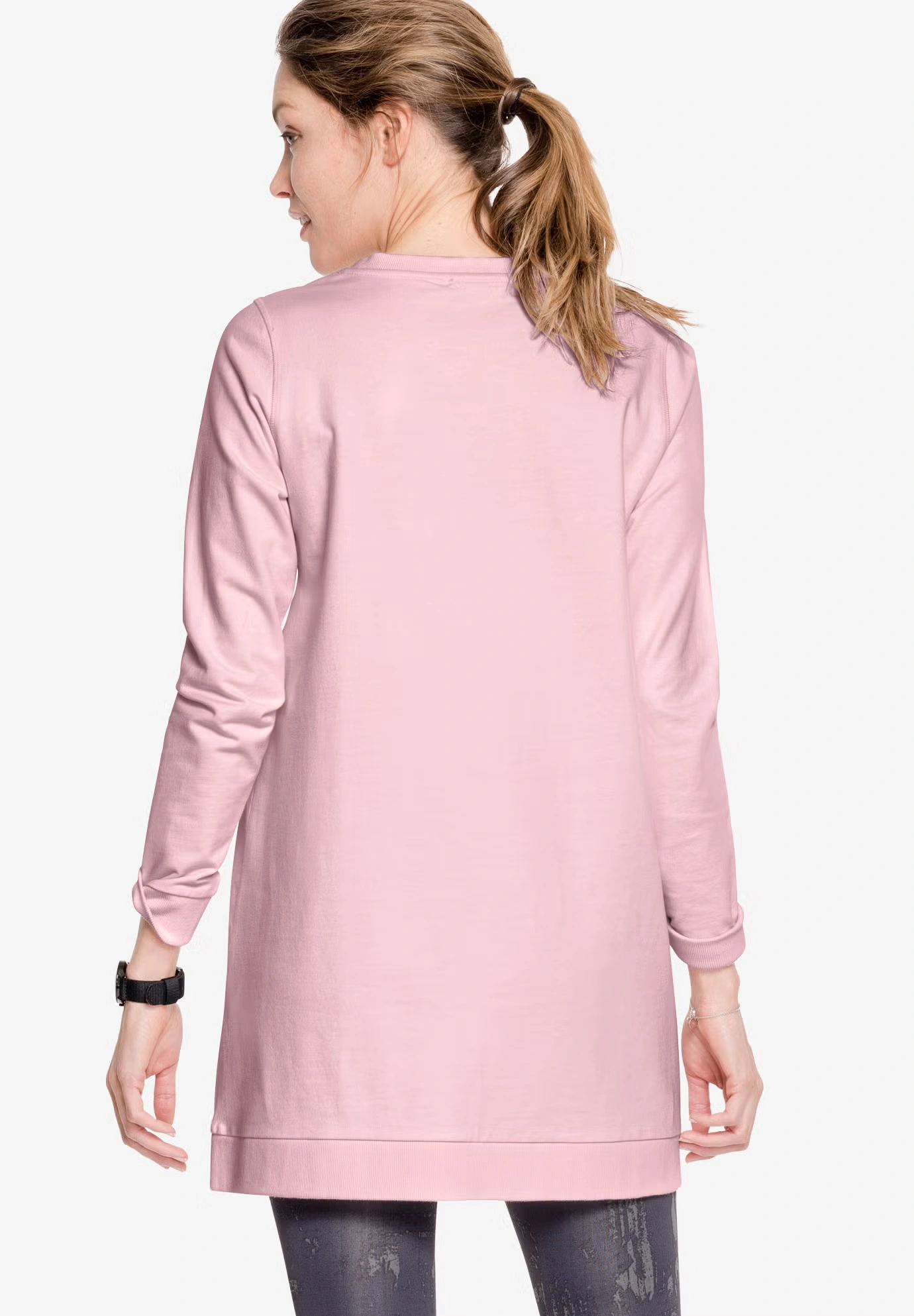French Terry Love Tunic Sweatshirt