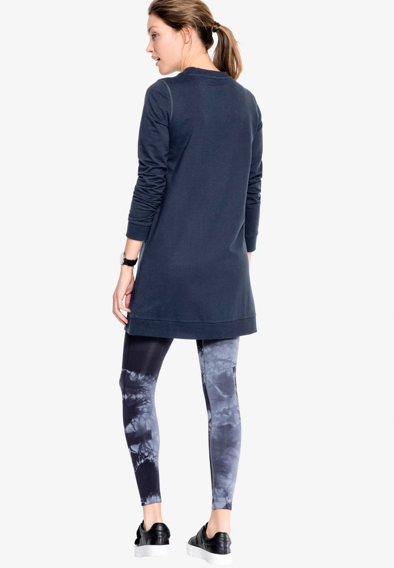 French Terry Love Tunic Sweatshirt 3 French Terry Love Tunic Sweatshirt