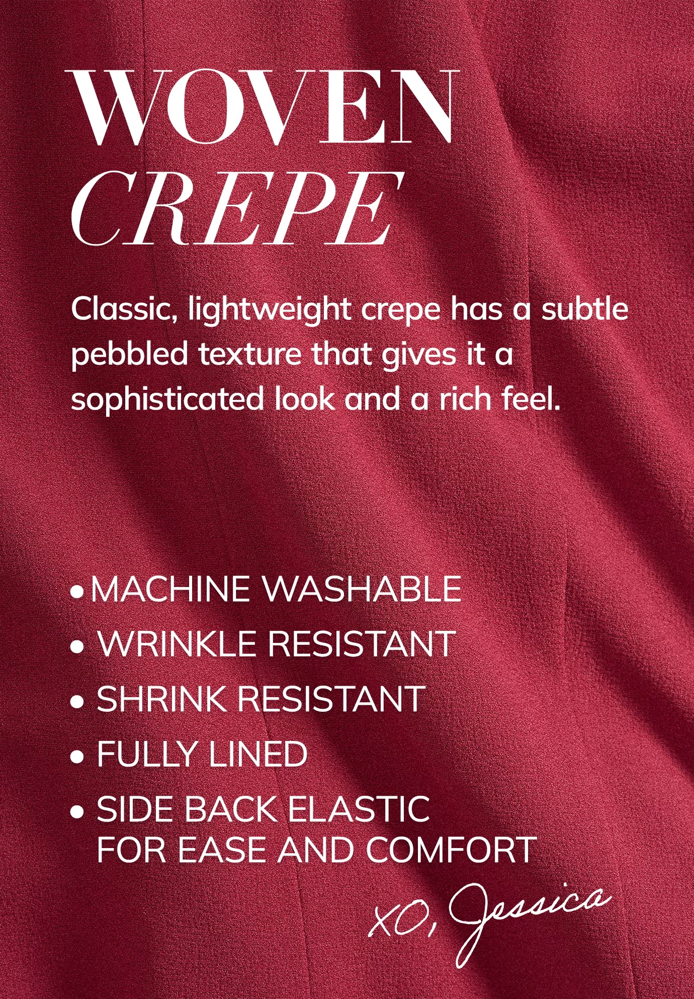 2-Piece Stretch Crepe Single-Breasted Pantsuit 4 2-Piece Stretch Crepe Single-Breasted Pantsuit