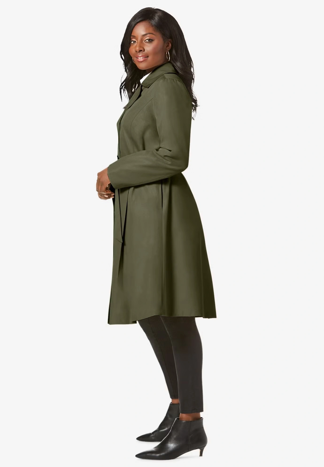 Pleated Trench Coat 3 Pleated Trench Coat