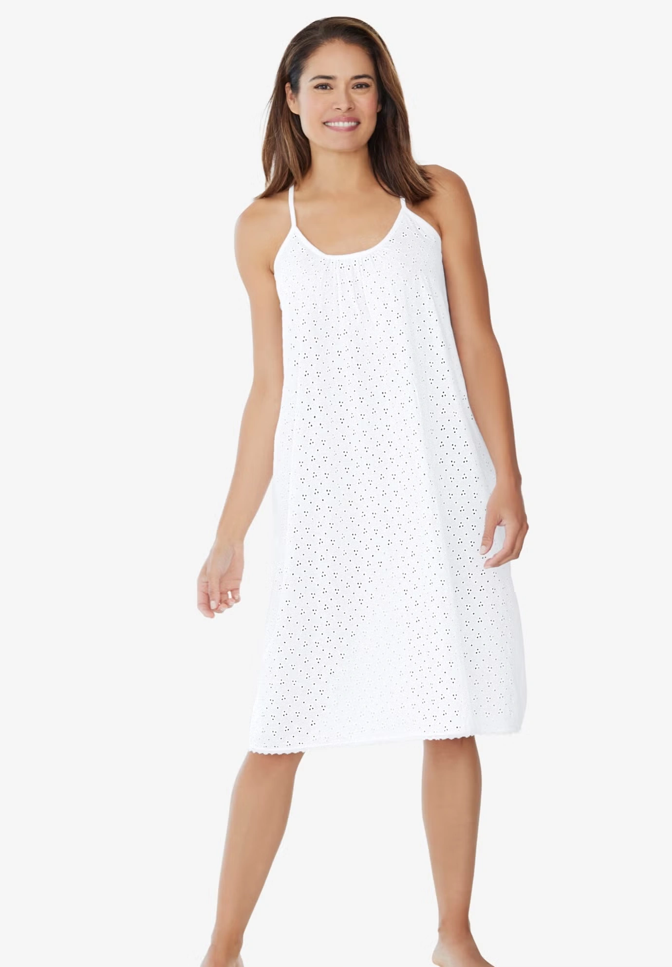 Breezy Eyelet Short Nightgown