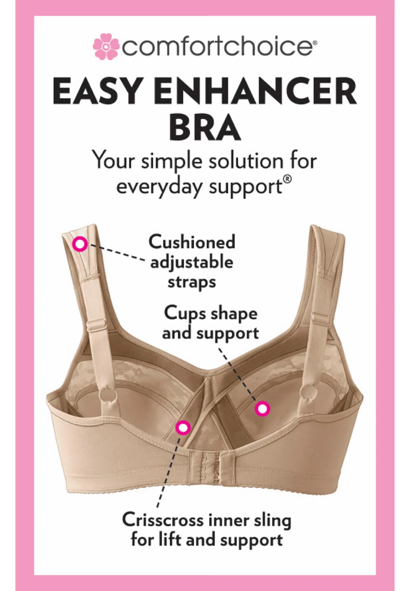 Easy Enhancer® Wireless Bra 4 Easy Enhancer® Wireless Bra