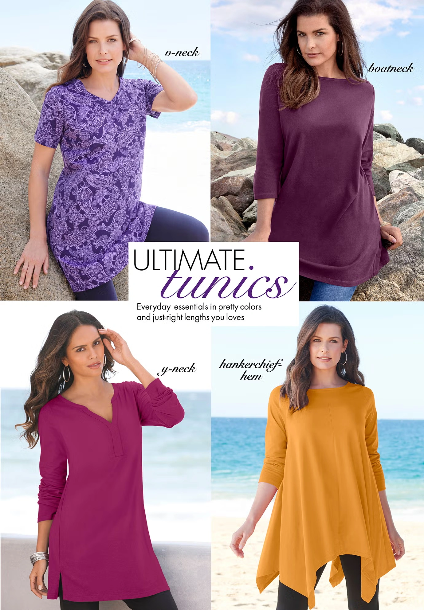 Plus Size Cotton Ultimate Scoopneck Swing Tunic 9 Plus Size Cotton Ultimate Scoopneck Swing Tunic