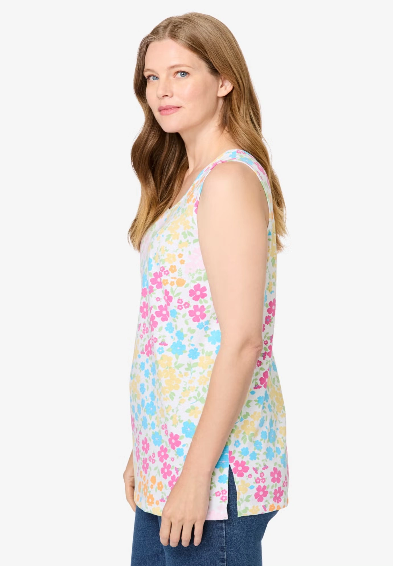 Perfect Printed Scoopneck Tank 3 Perfect Printed Scoopneck Tank