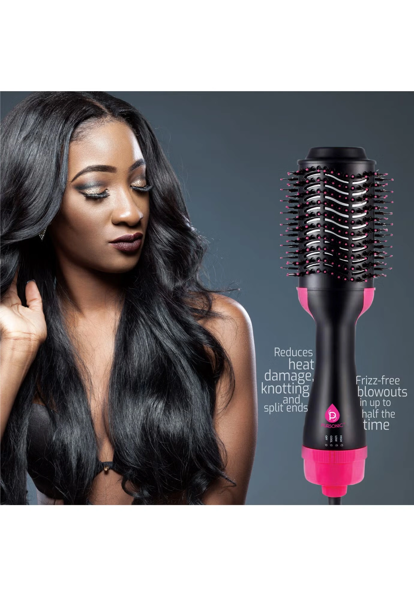 Hot Hair/Volumizer Brush Straightener 5 Hot Hair/Volumizer Brush Straightener