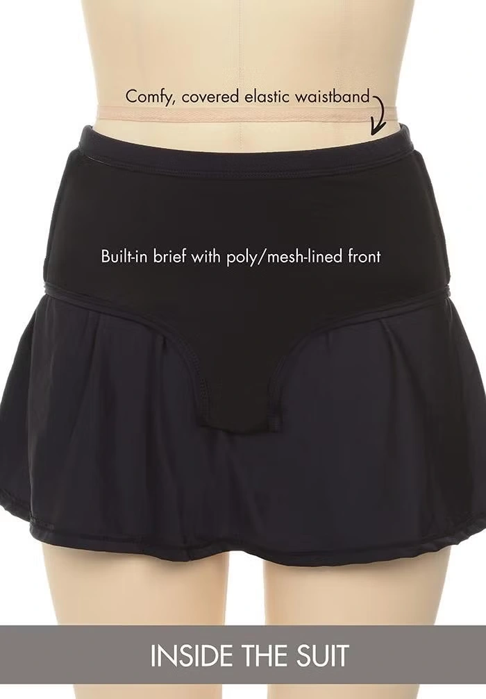 Chlorine Resistant A-line Swim Skirt 3 Chlorine Resistant A-line Swim Skirt