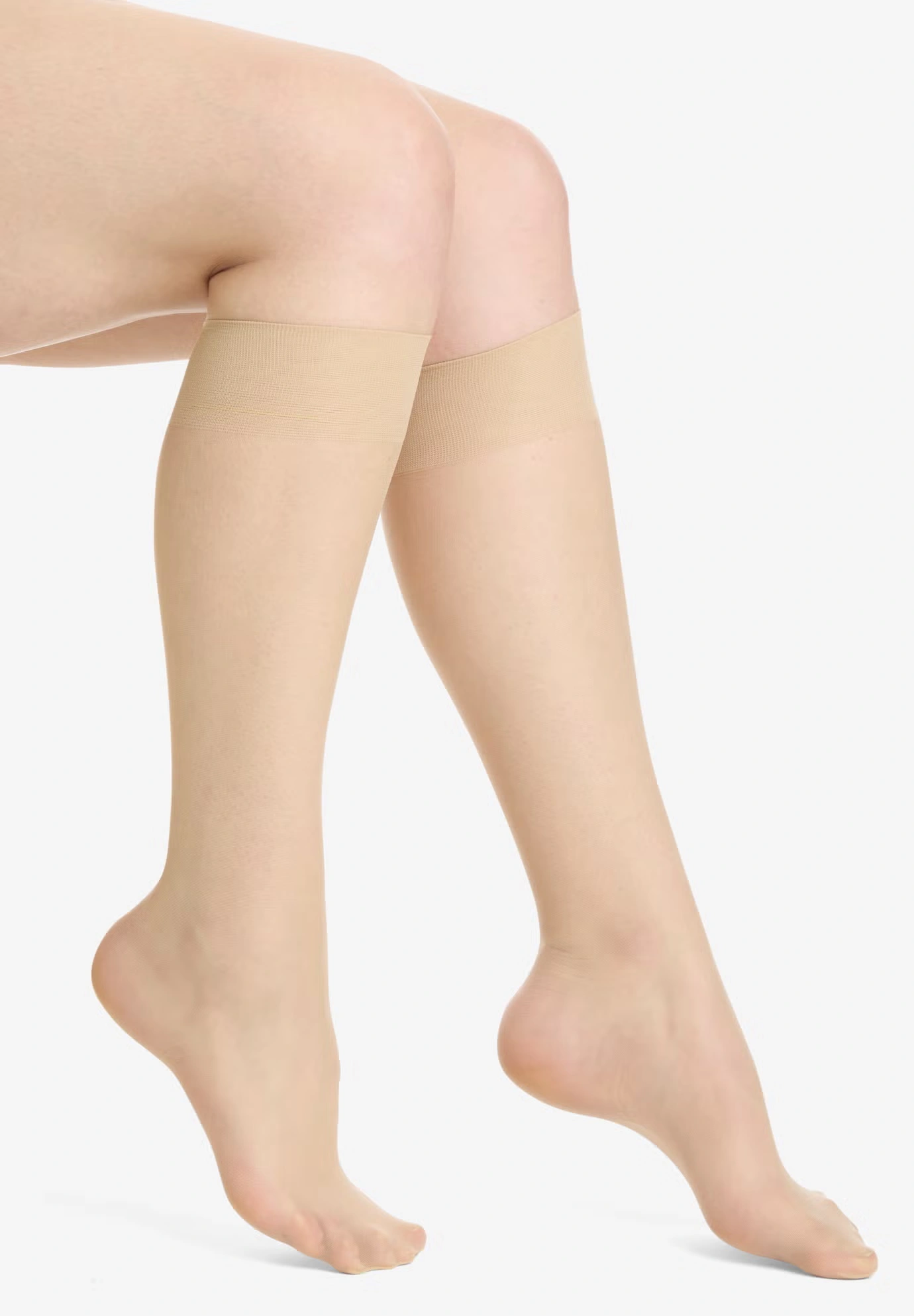 3-Pack Sheer Knee-High Socks
