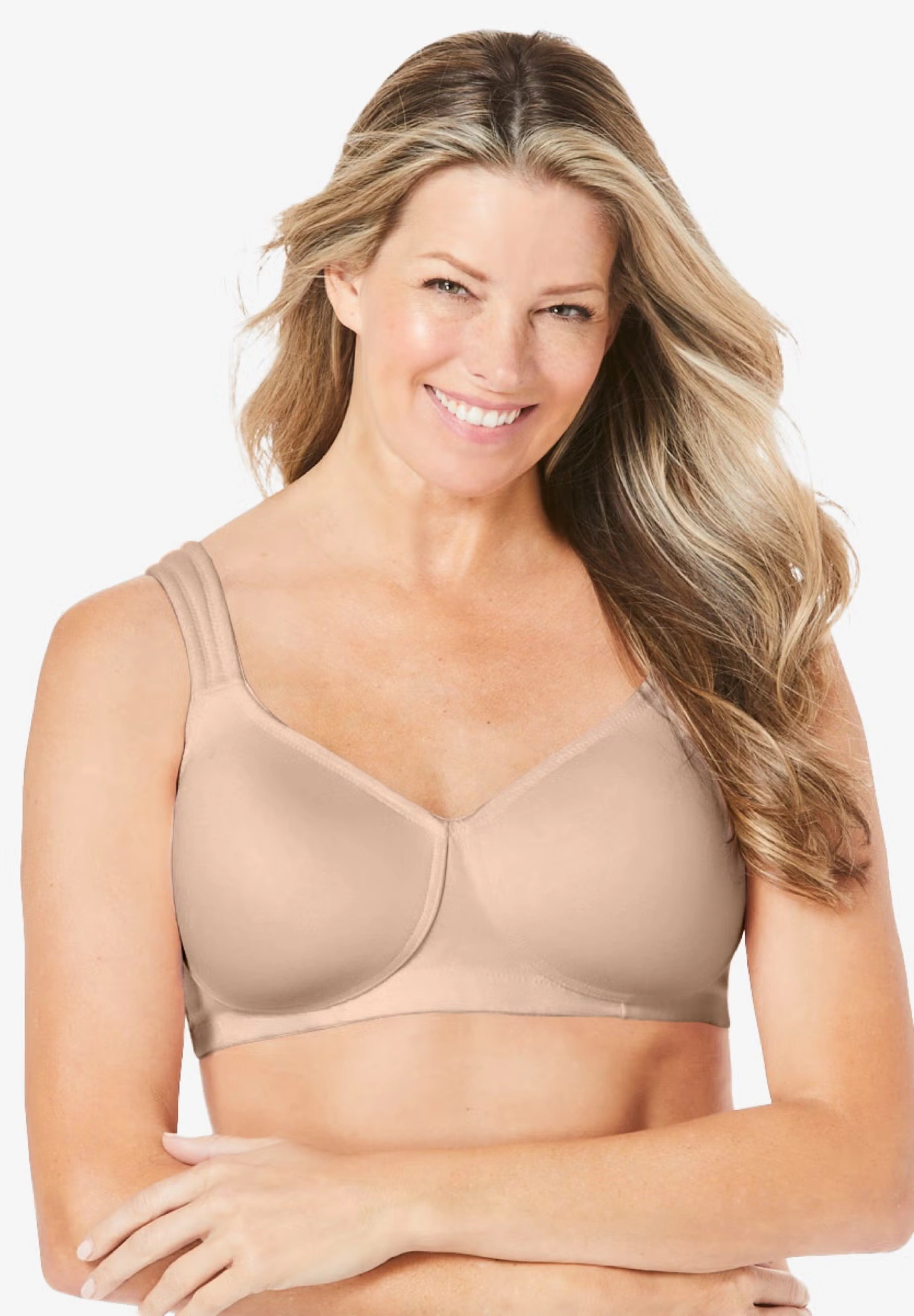Cotton Wireless Lightly Padded T-Shirt Bra