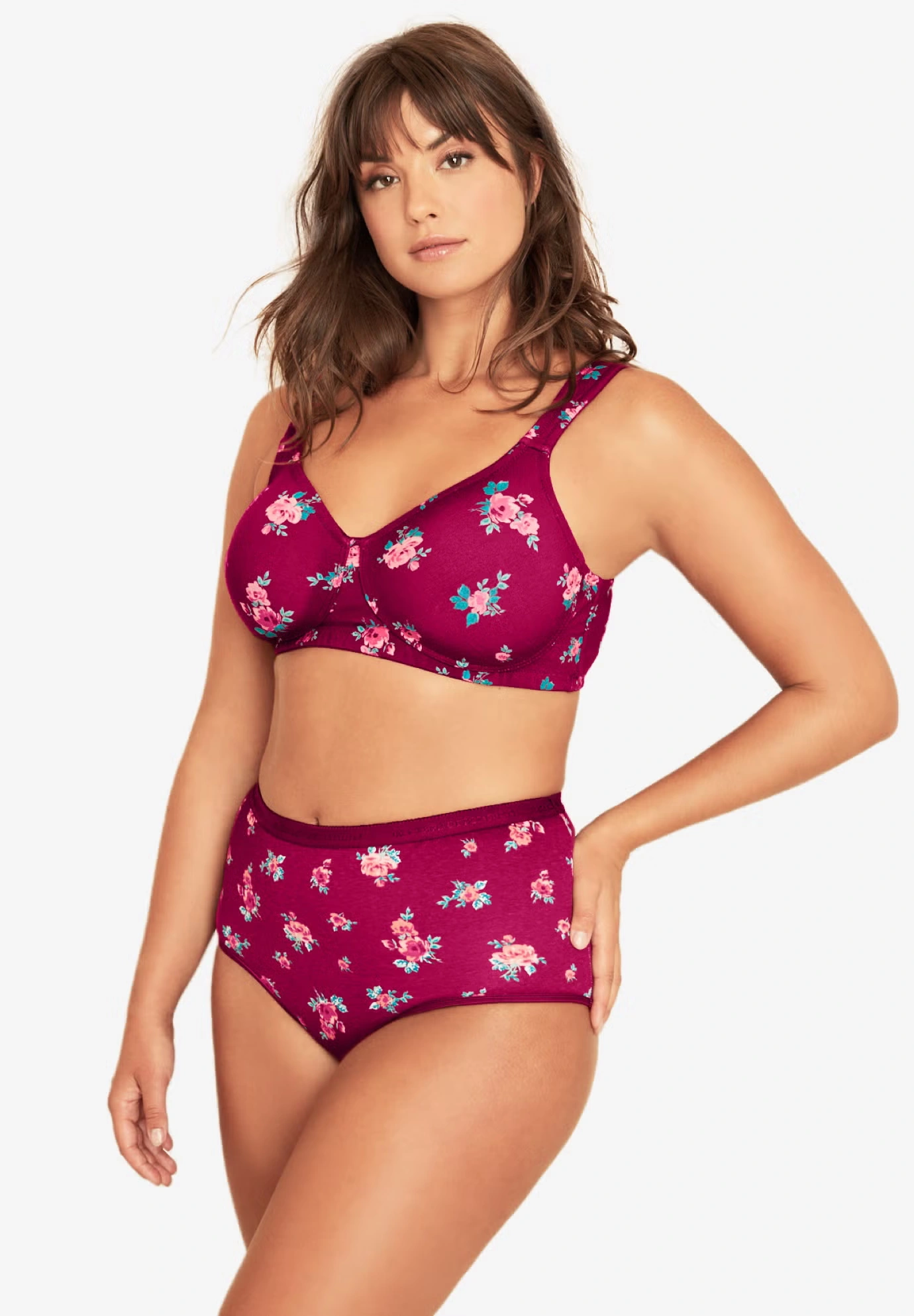 Cotton Wireless Lightly Padded T-Shirt Bra 4 Cotton Wireless Lightly Padded T-Shirt Bra