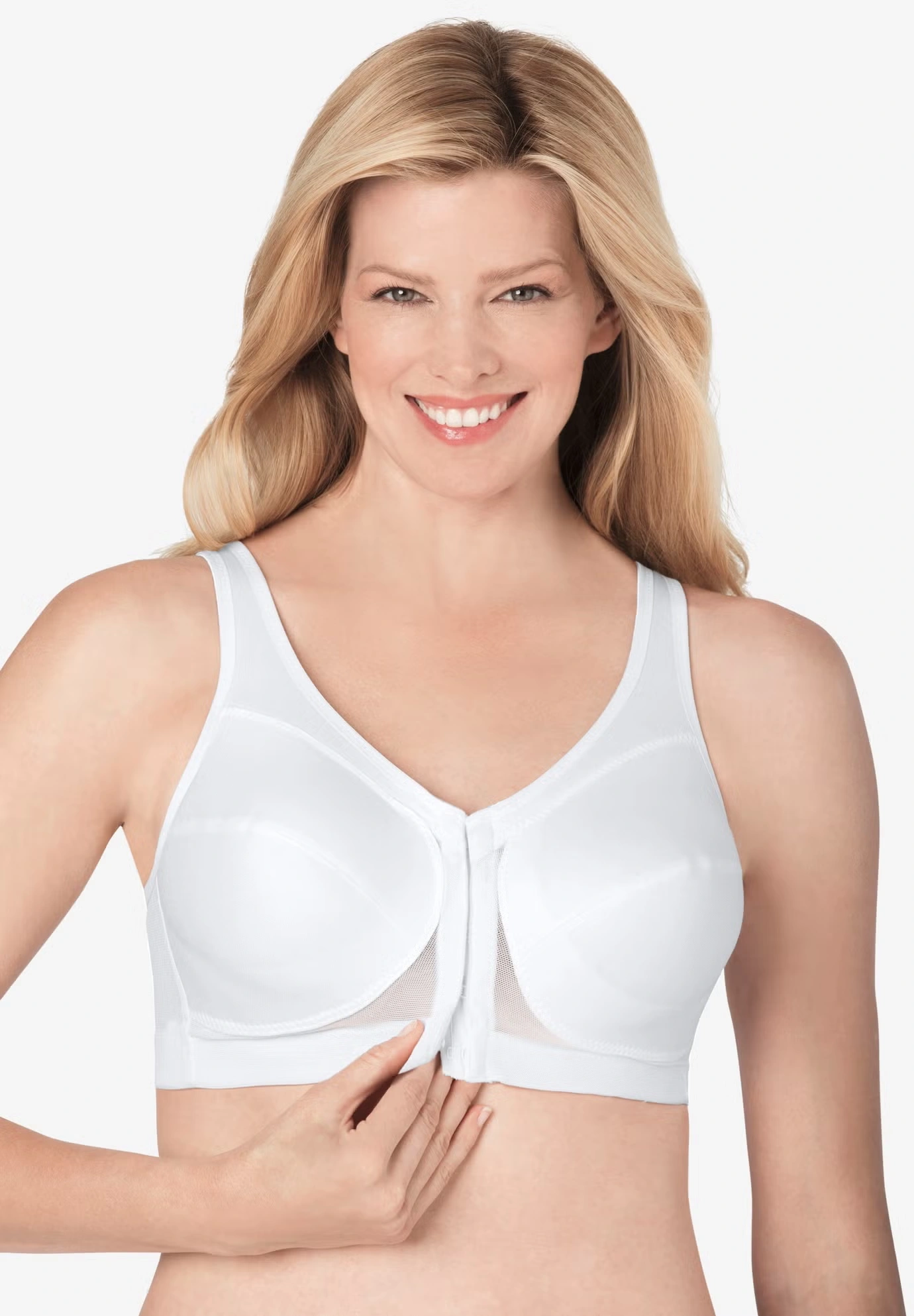 Glamorise® Magic Lift® Front-Close Posture Wireless Bra 1265