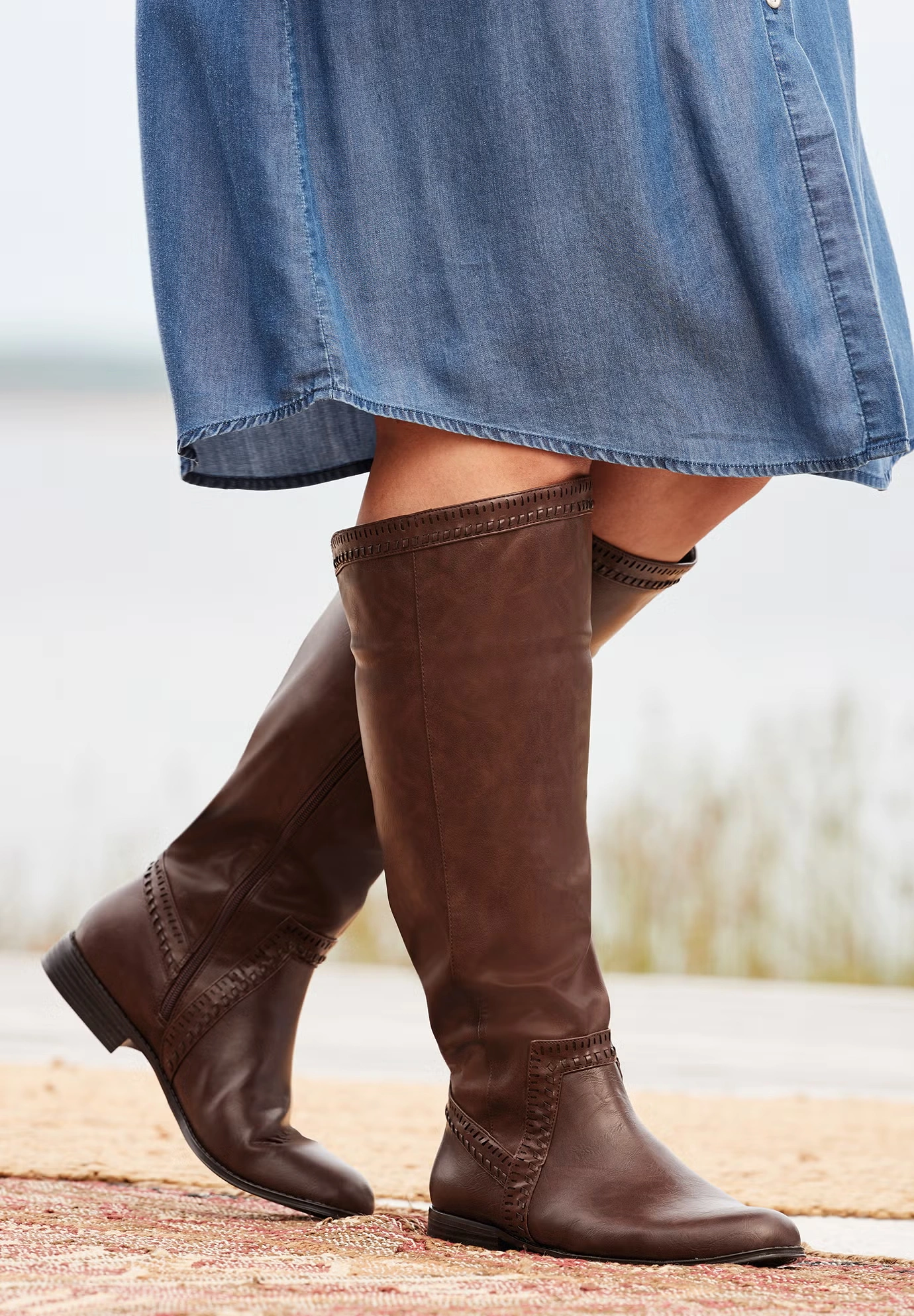 The Malina Tall Wide Calf Boot By Comfortview 8 The Malina Tall Wide Calf Boot By Comfortview