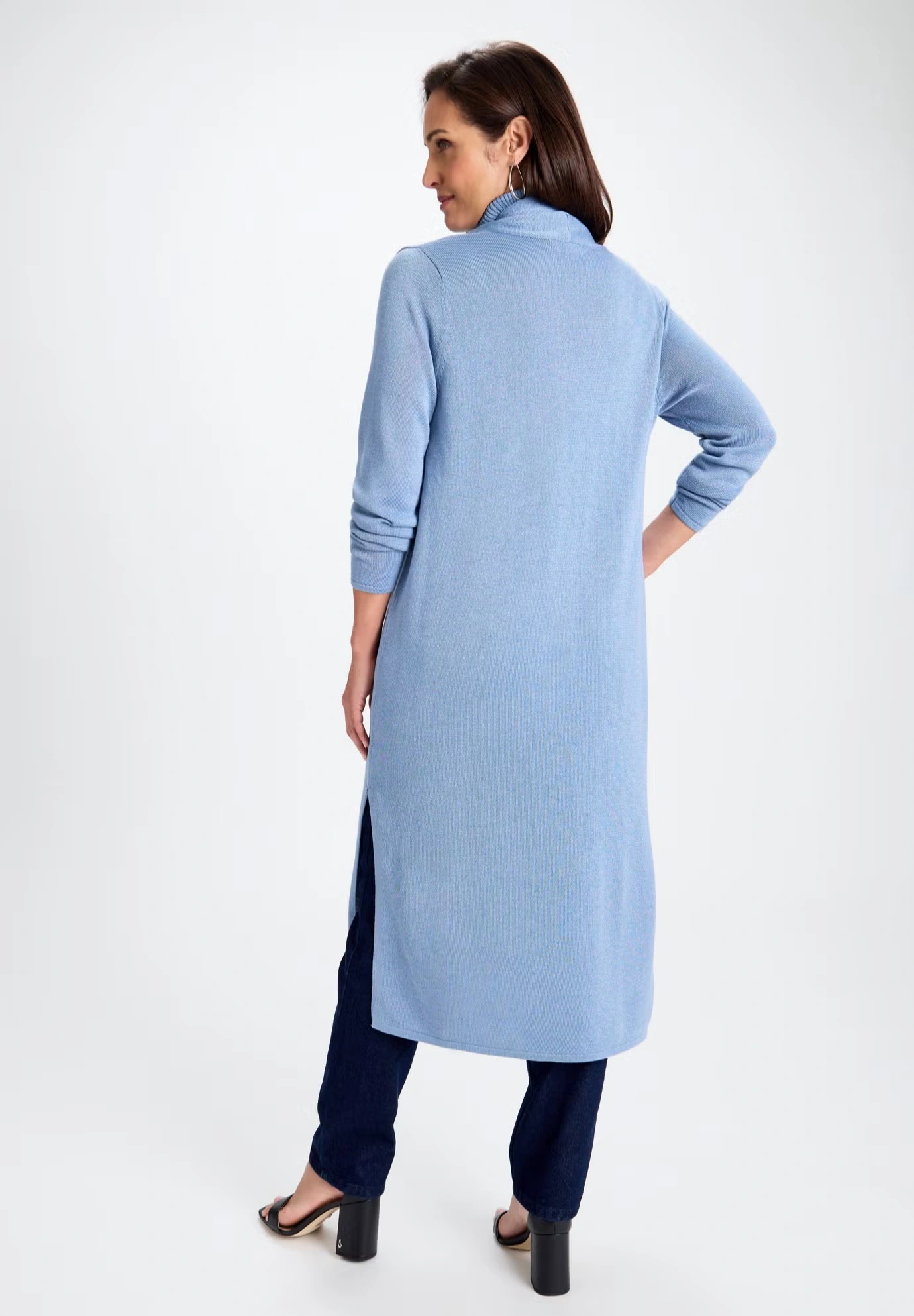 Carefree Cashmere Duster Sweater
